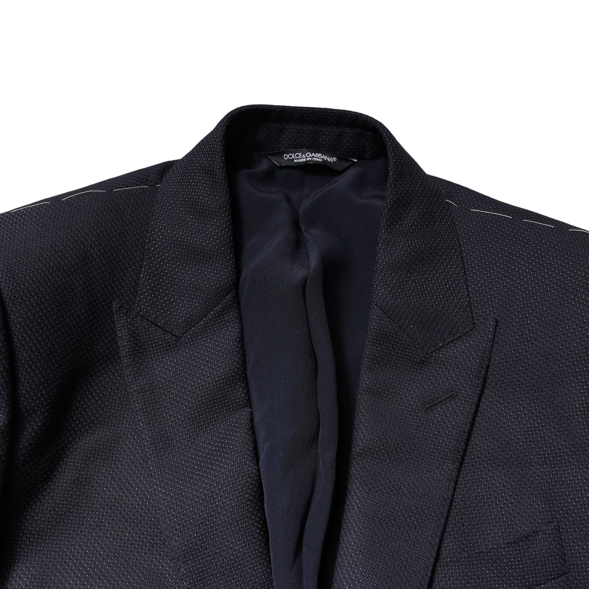 Dolce & Gabbana Black Fantasy MARTINI 3 Piece Formal Suit