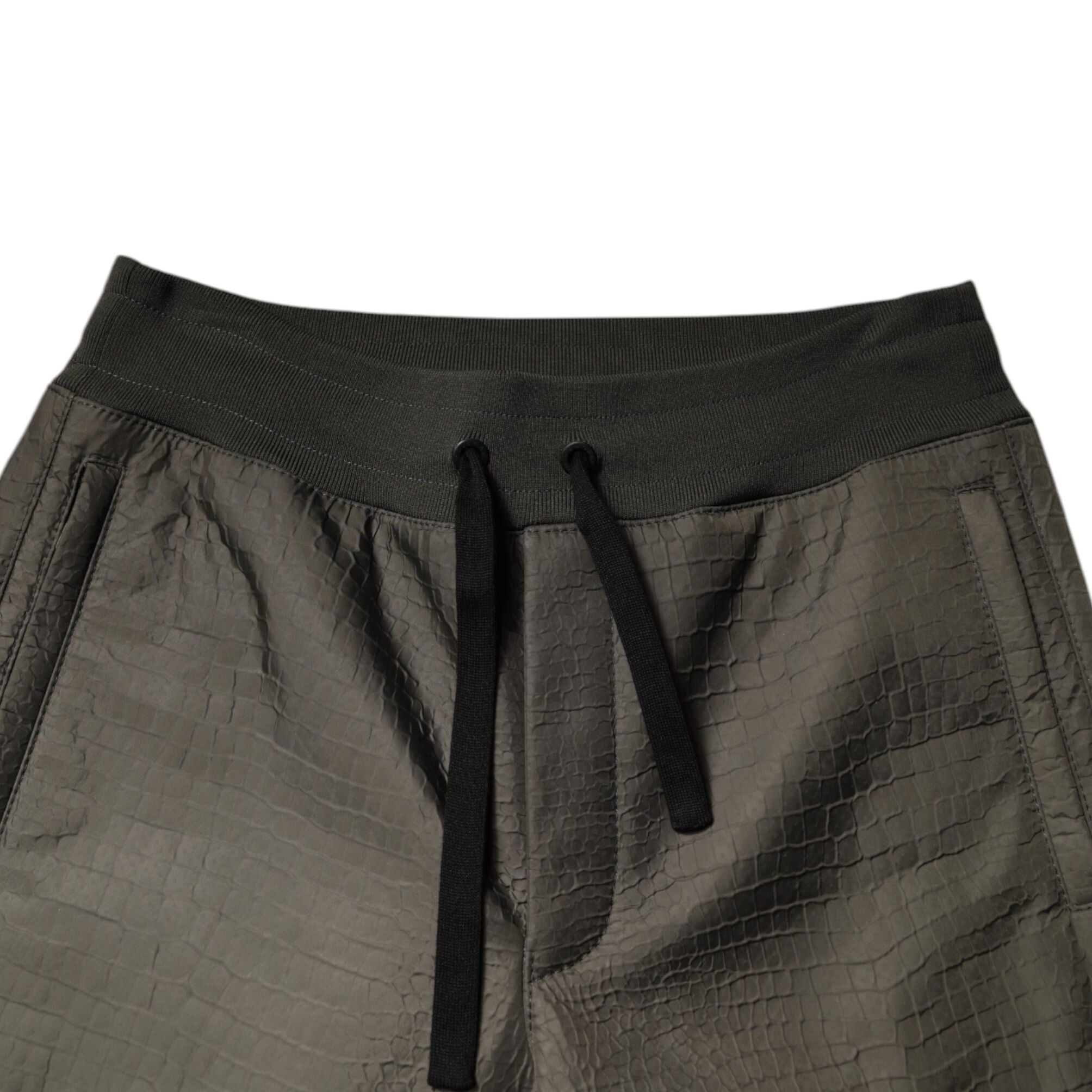 Dolce & Gabbana Brown Lambskin Leather Men Sweatpants Pants