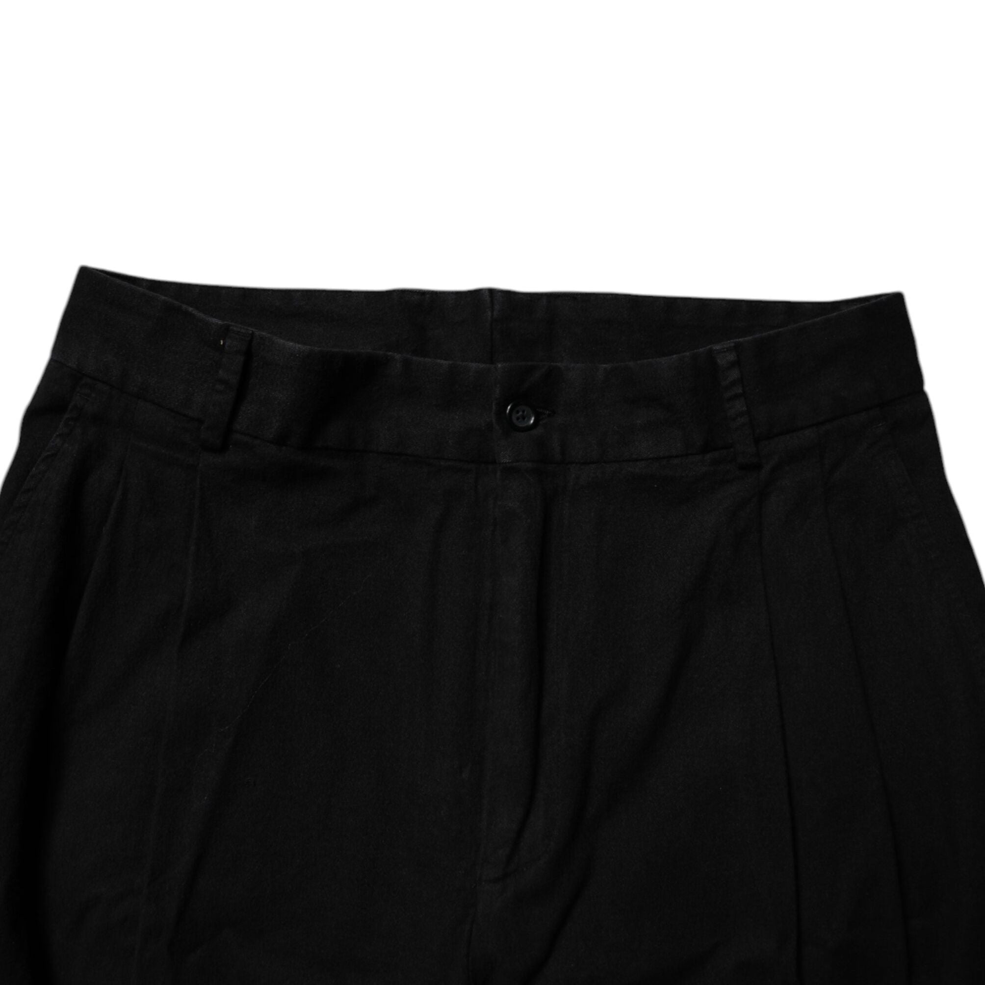 Dolce & Gabbana Black Cotton Stretch Skinny Pants