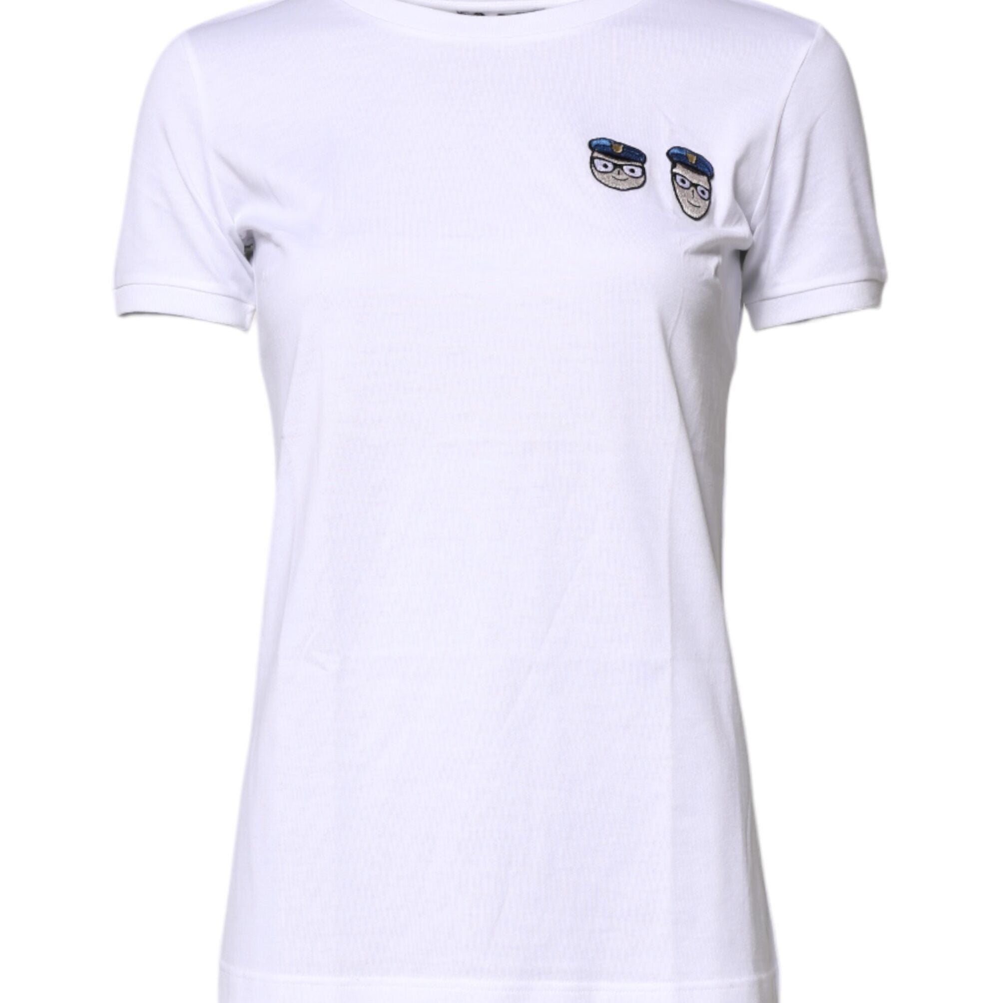 Dolce & Gabbana White #DGFamily Cotton Crew Neck T-shirt