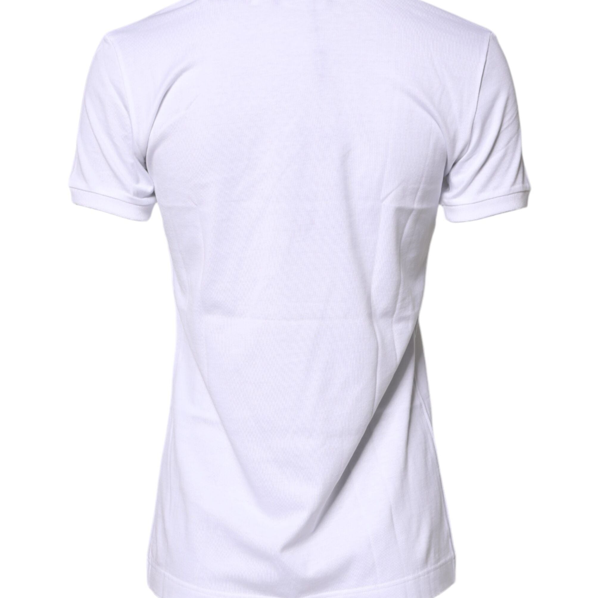 Dolce & Gabbana White #DGFamily Cotton Crew Neck T-shirt