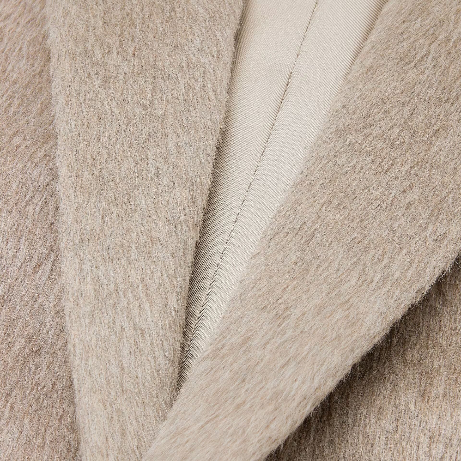 Loro Piana Maria Coat in Alpaca, Virgin Wool