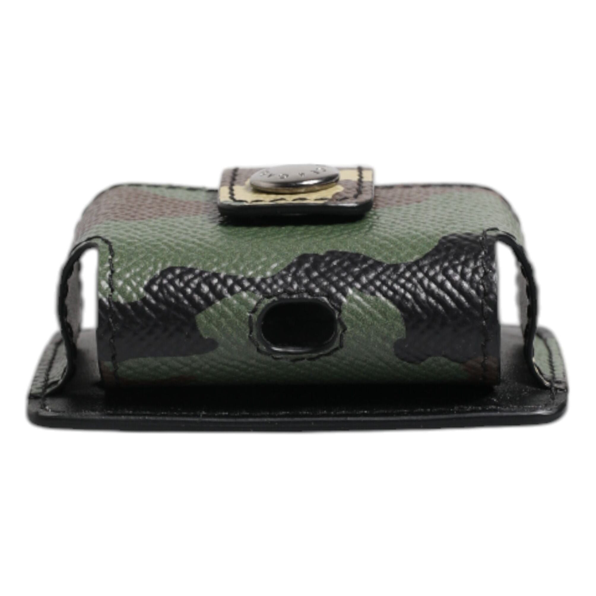 Dolce & Gabbana Multicolor Camouflage Leather Airpods Case