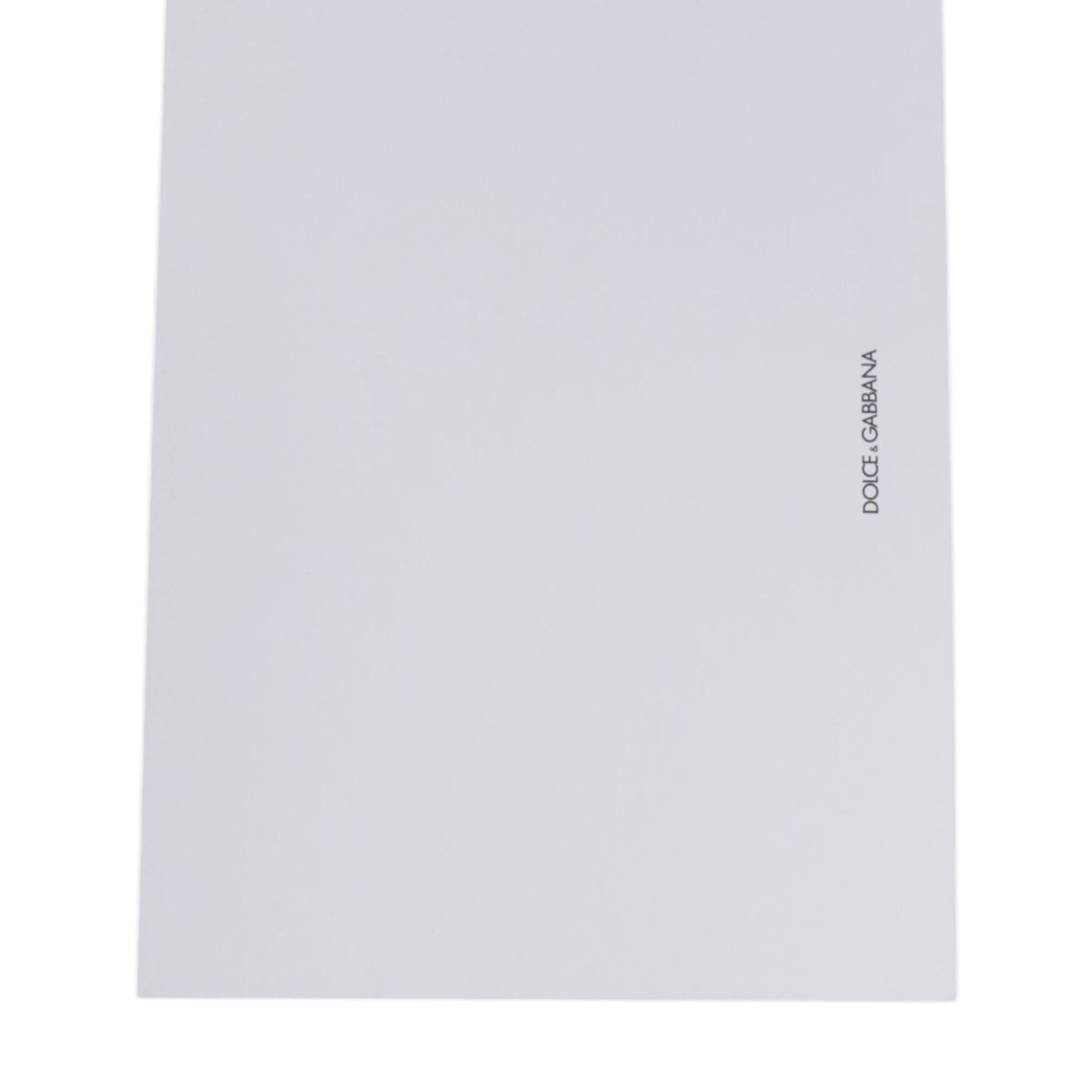 Dolce & Gabbana Multicolor Carretto Siciliano Envelope Post Card Holder