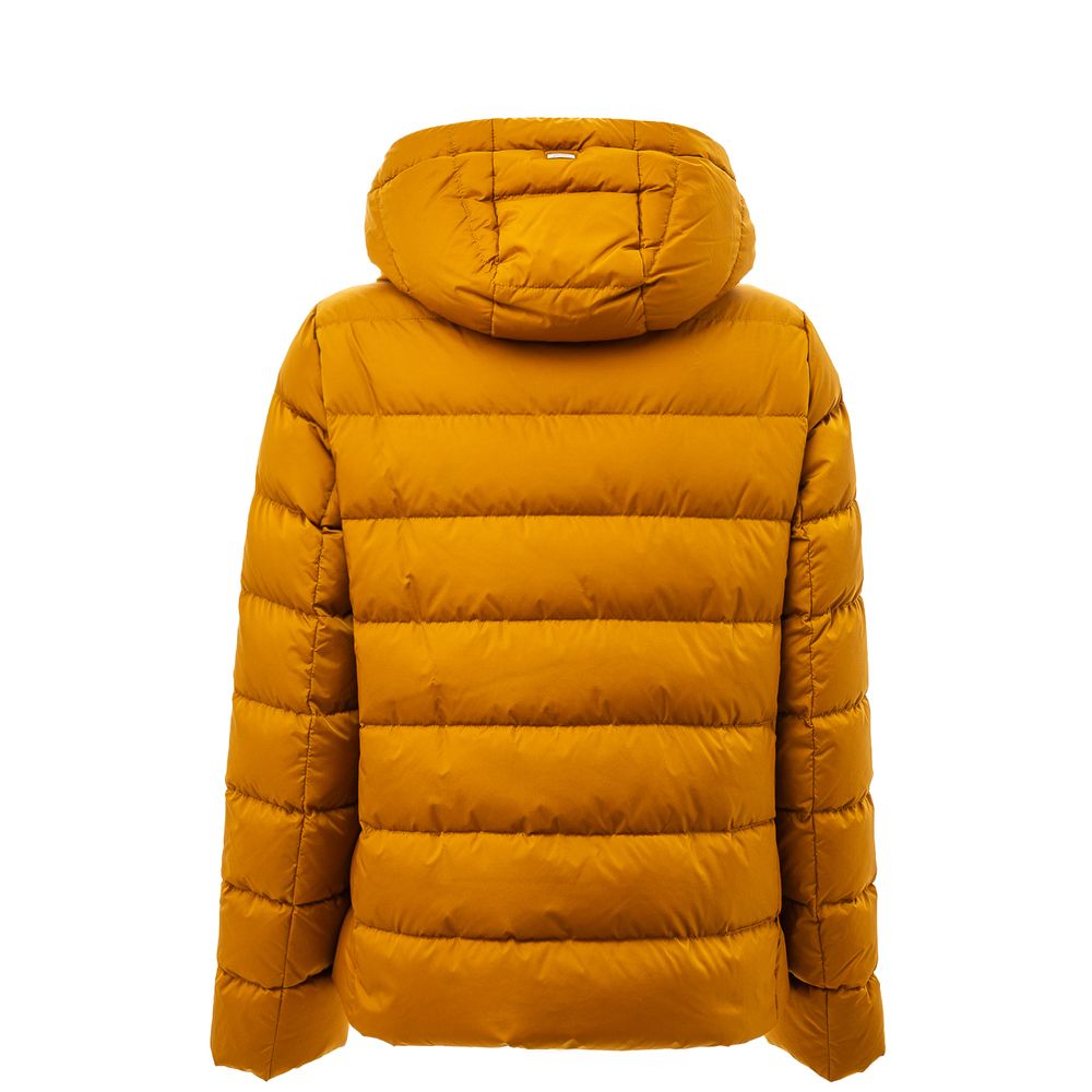 Herno Yellow Polyamide Coat