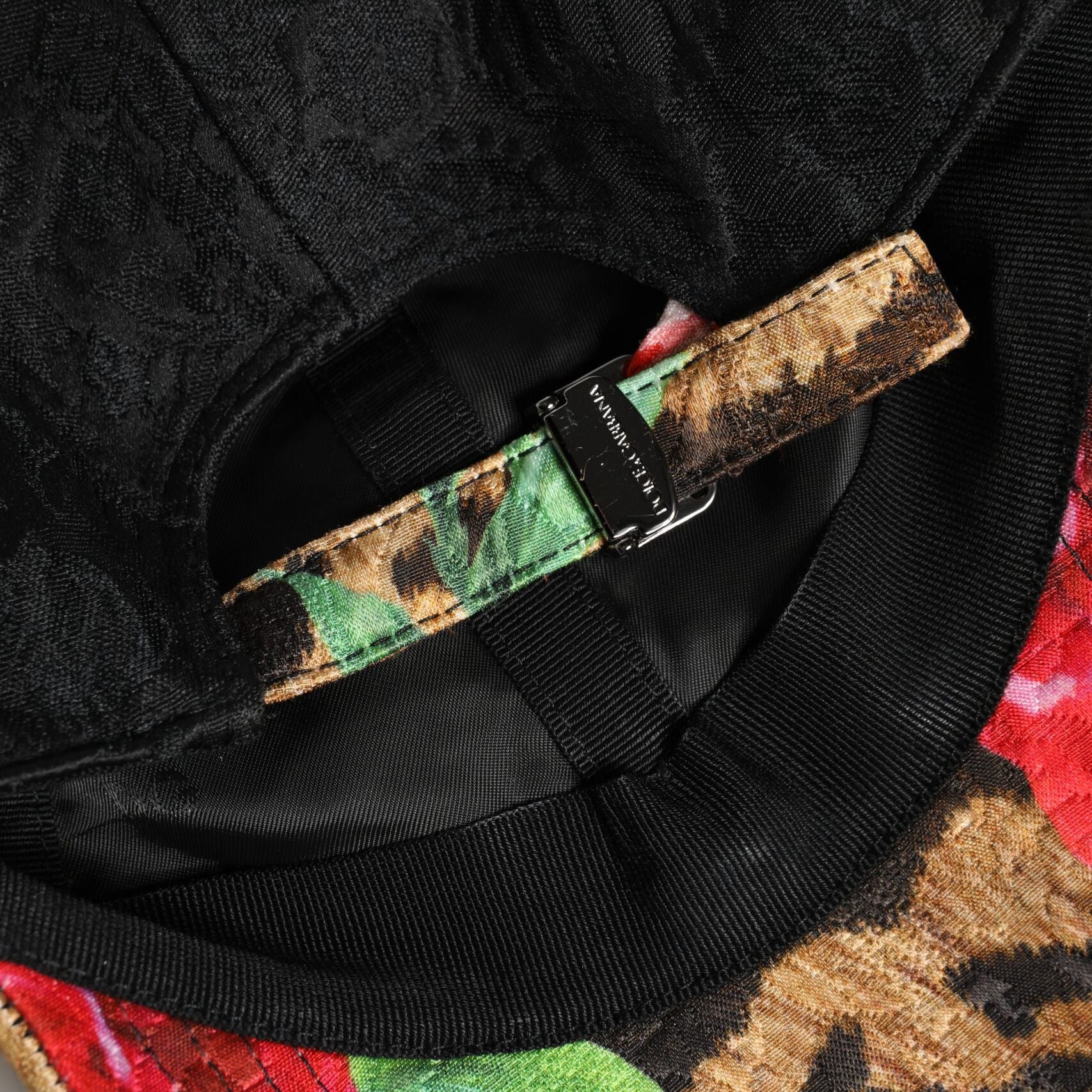 Dolce & Gabbana Multicolor DG Logo Patch 6 Panels Baseball Cap