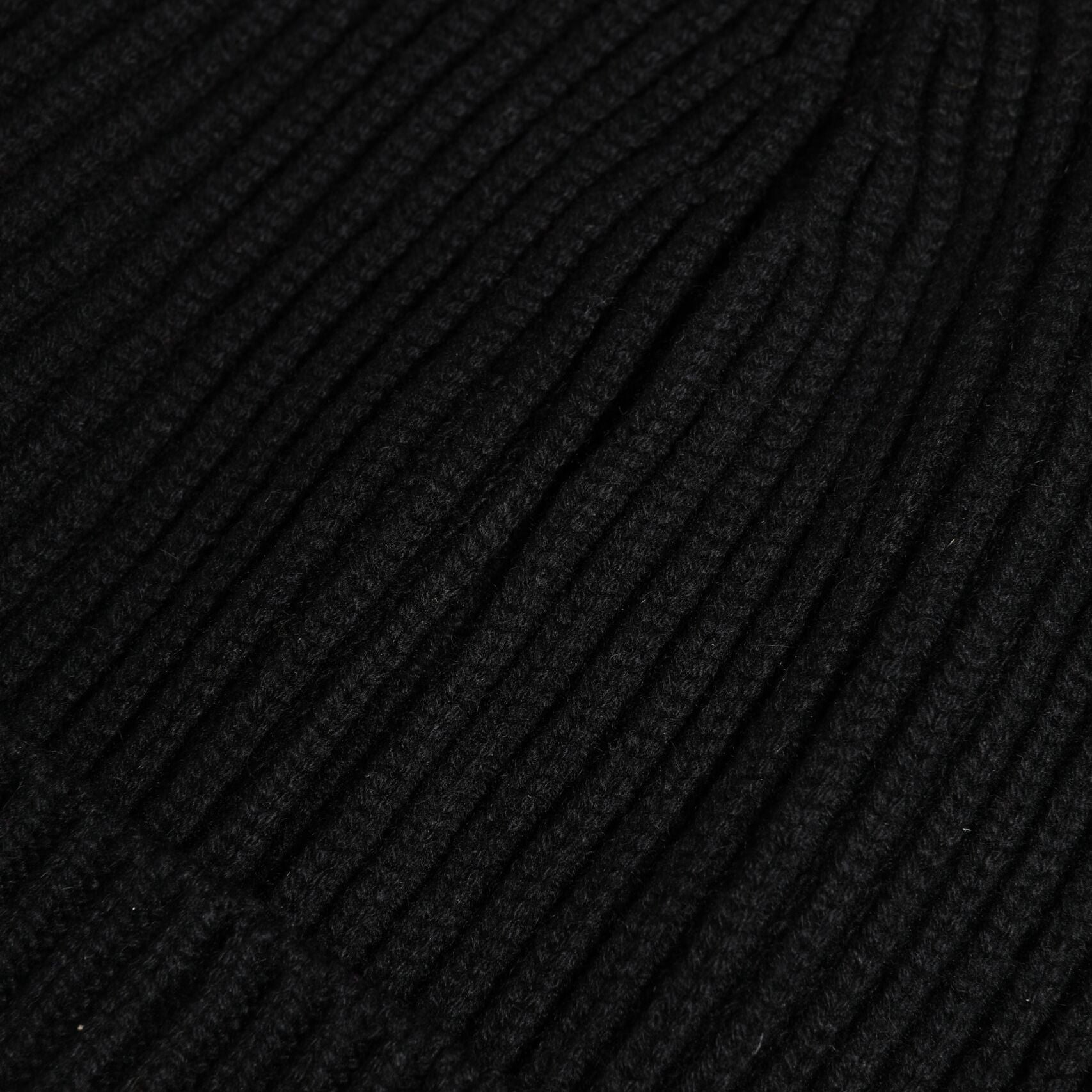 Dolce & Gabbana Black Cashmere Knitted Winter Beanie Hat