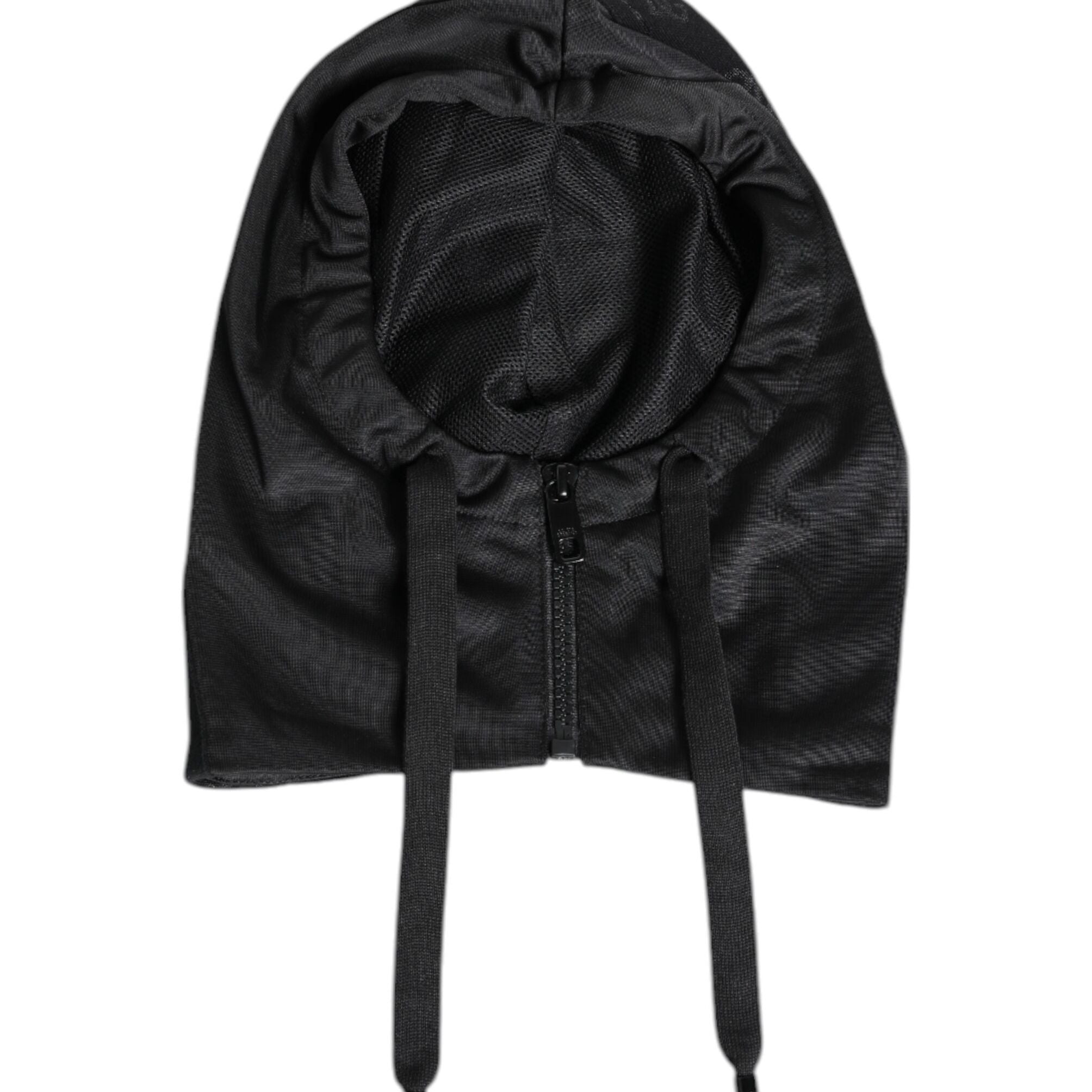 Dolce & Gabbana Black Polyester Whole Head Wrap Hat