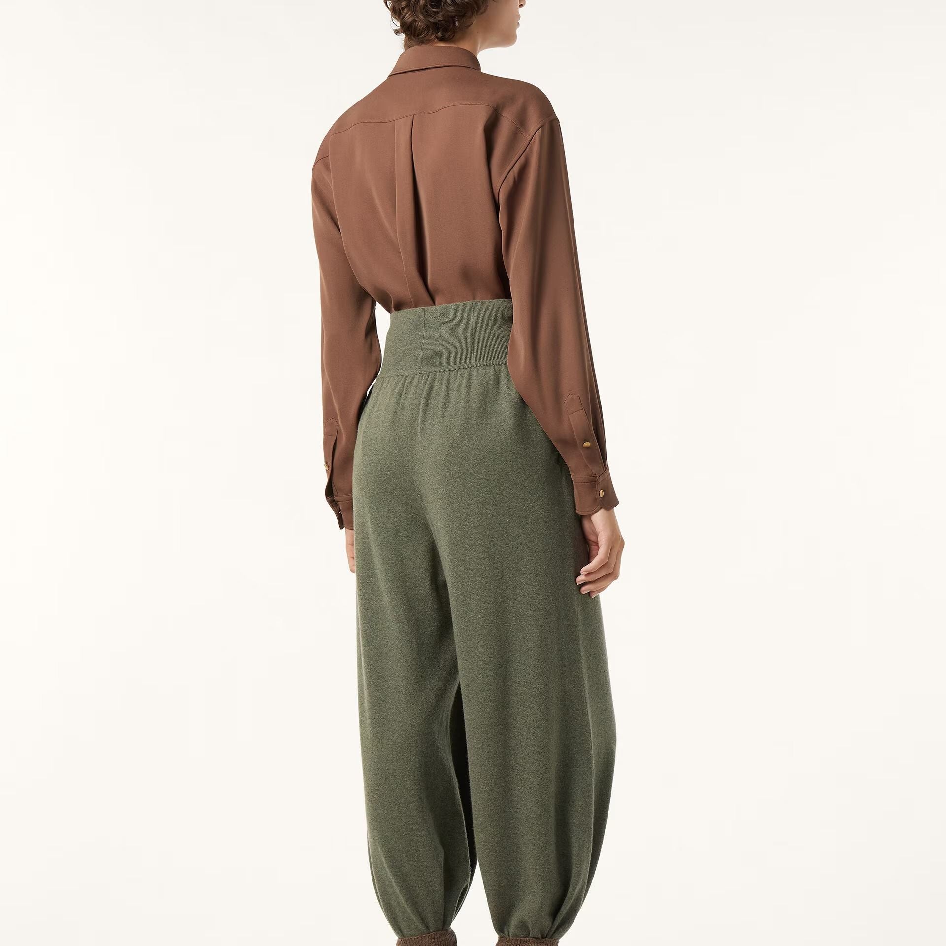 Loro Piana Classic Trousers in Baby Cashmere