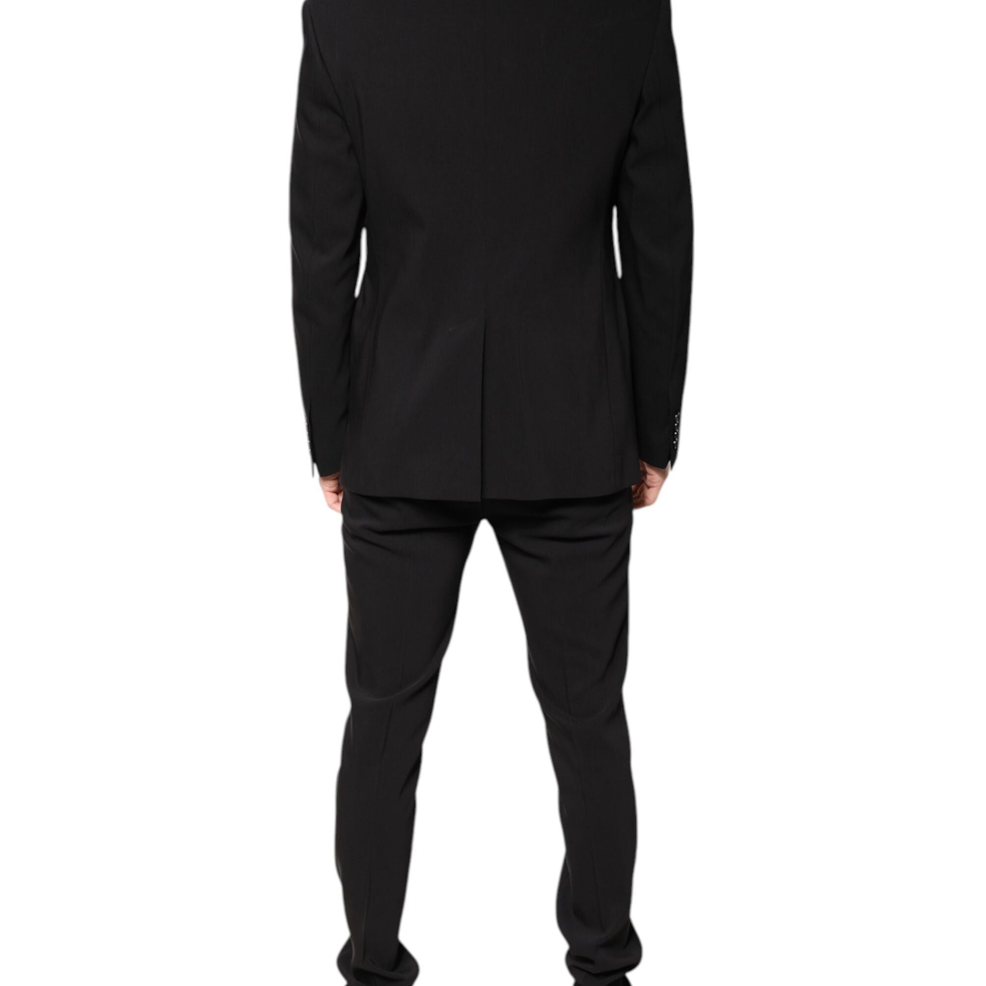Dolce & Gabbana Multicolor Polyester Jacquard 2 Piece Suit