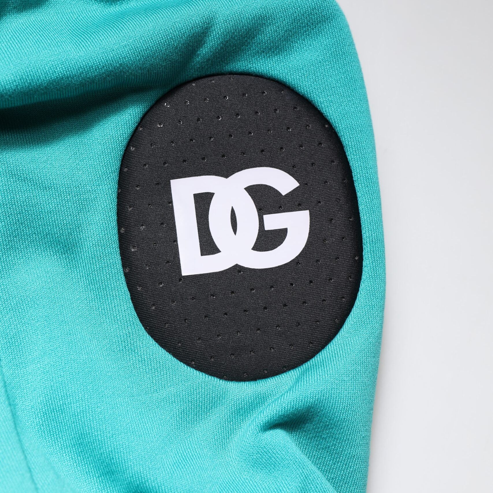 Dolce & Gabbana Green Cotton Hooded Men Sportswear Vest Sweater