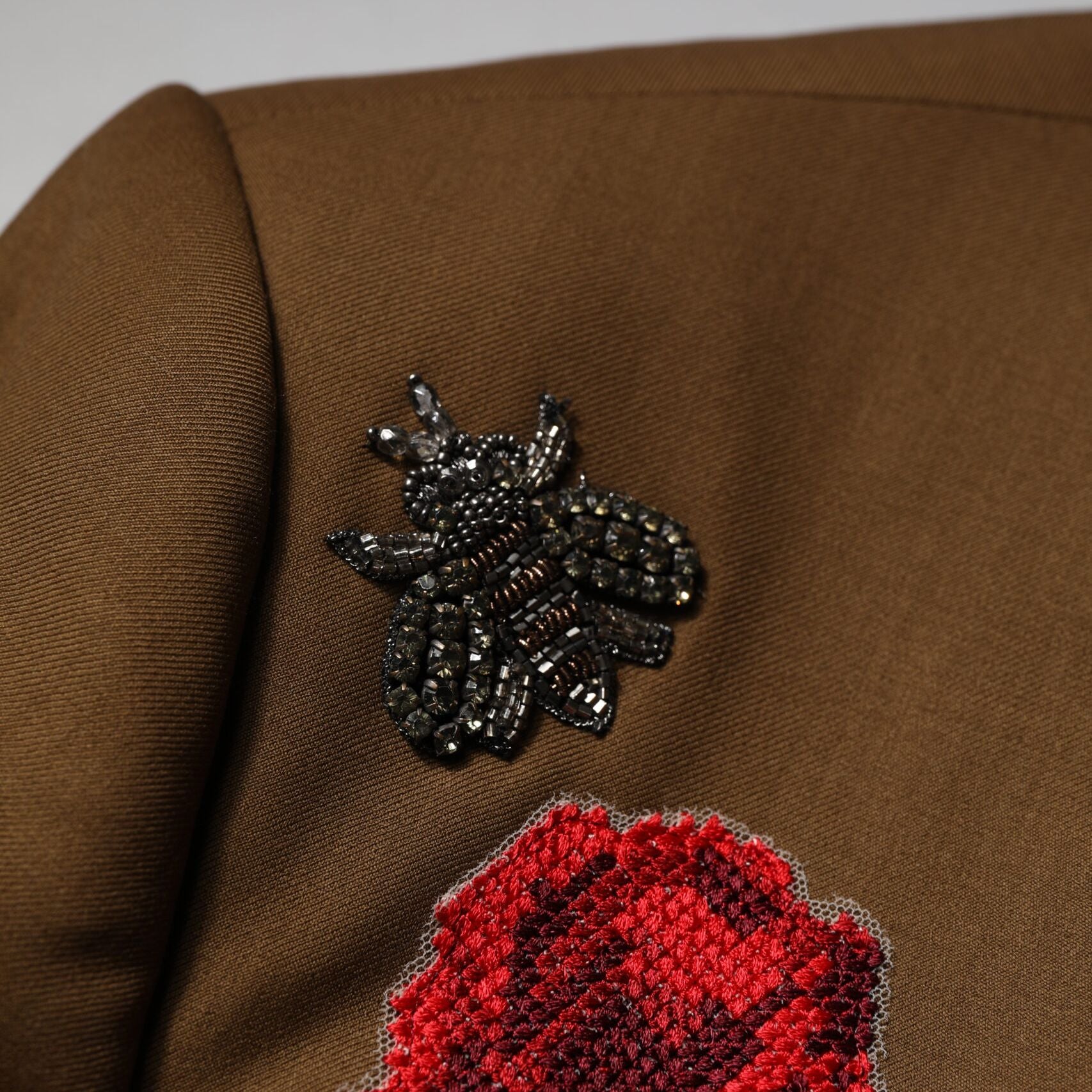 Dolce & Gabbana Brown MARTINI Single Breasted Coat Blazer