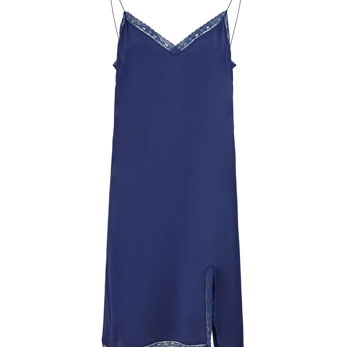 Gucci Blu Viscose and Cotton Mid Long Dress
