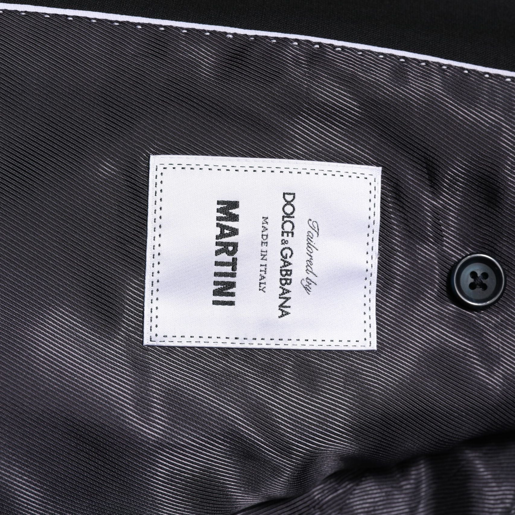 Dolce & Gabbana Dark Blue MARTINI Wool Blazer Coat Jacket