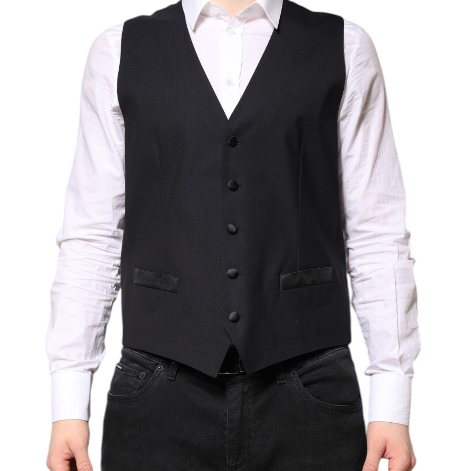 Dolce & Gabbana Dark Blue MARTINI Wool Suit 2 Piece Jacket