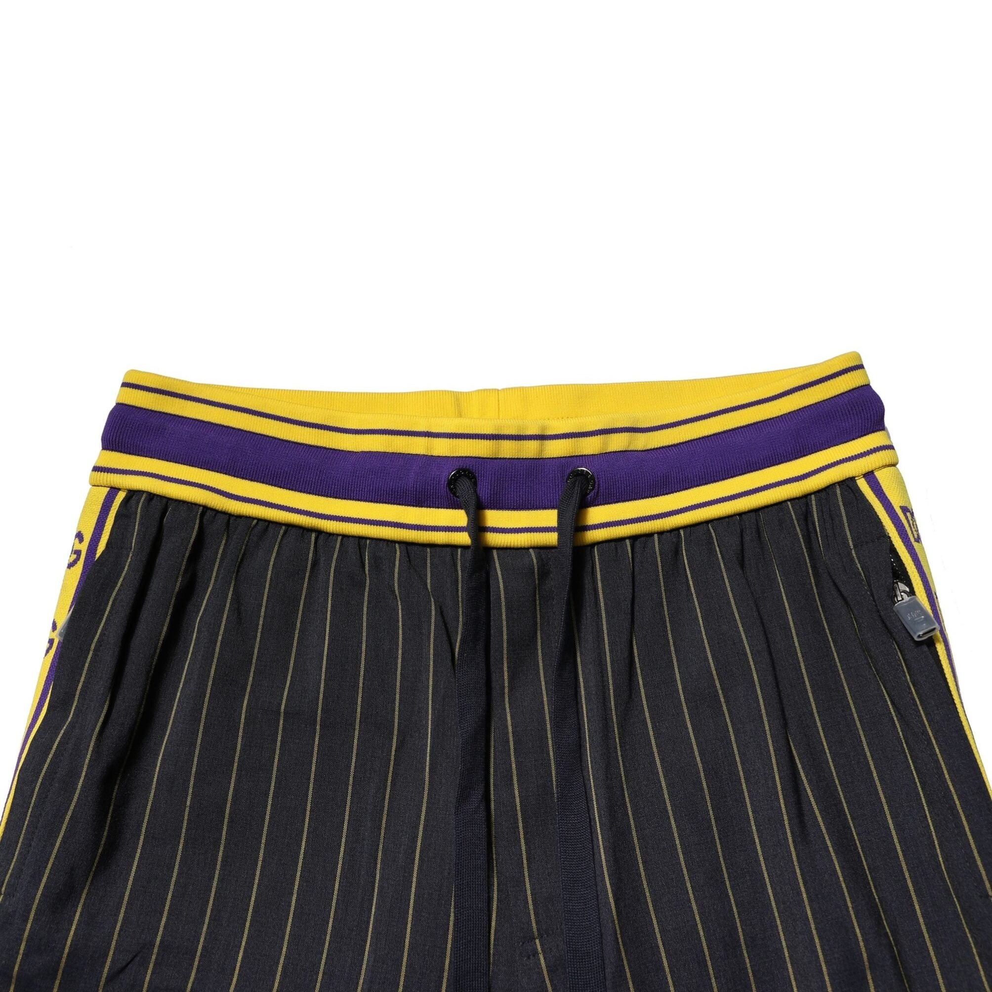 Dolce & Gabbana Multicolor Stripes Wool Jogger Pants