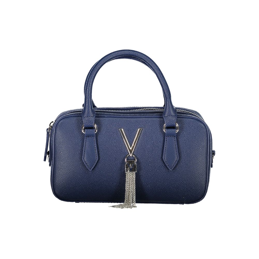 Mario Valentino Blue Polyurethane Women Handbag