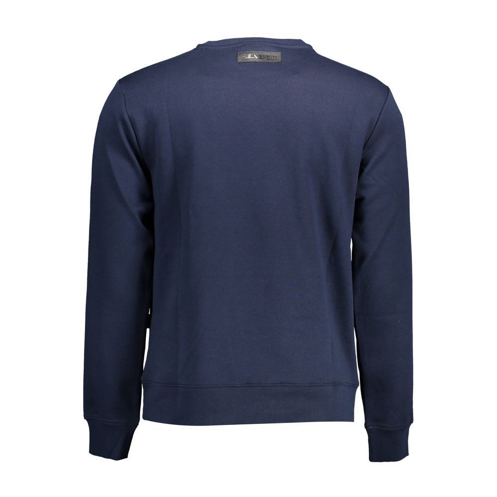 Plein Sport Blue Cotton Men's Sweatshirt