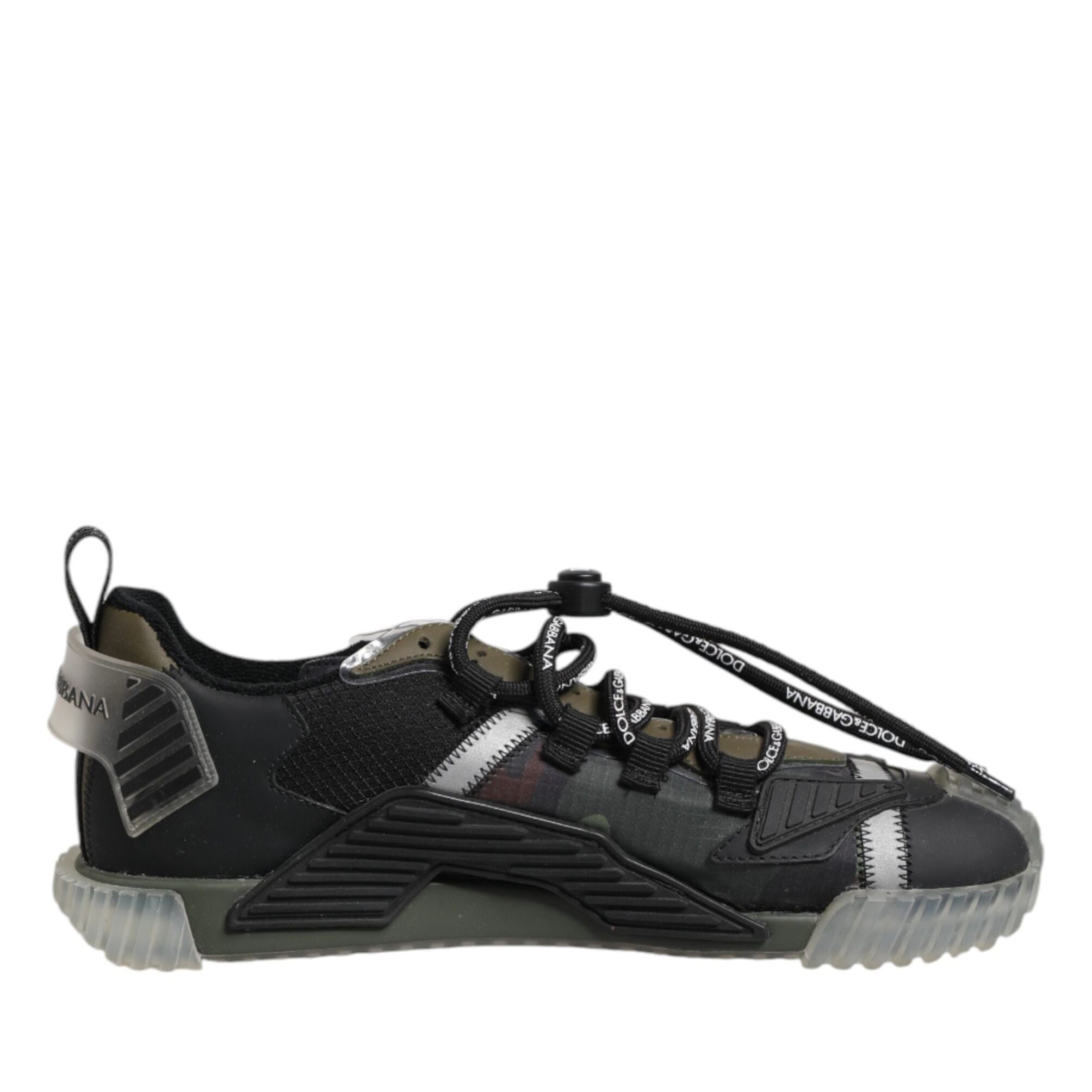 Dolce & Gabbana Multicolor Lace Up Low Top NS1 Sneakers Shoes
