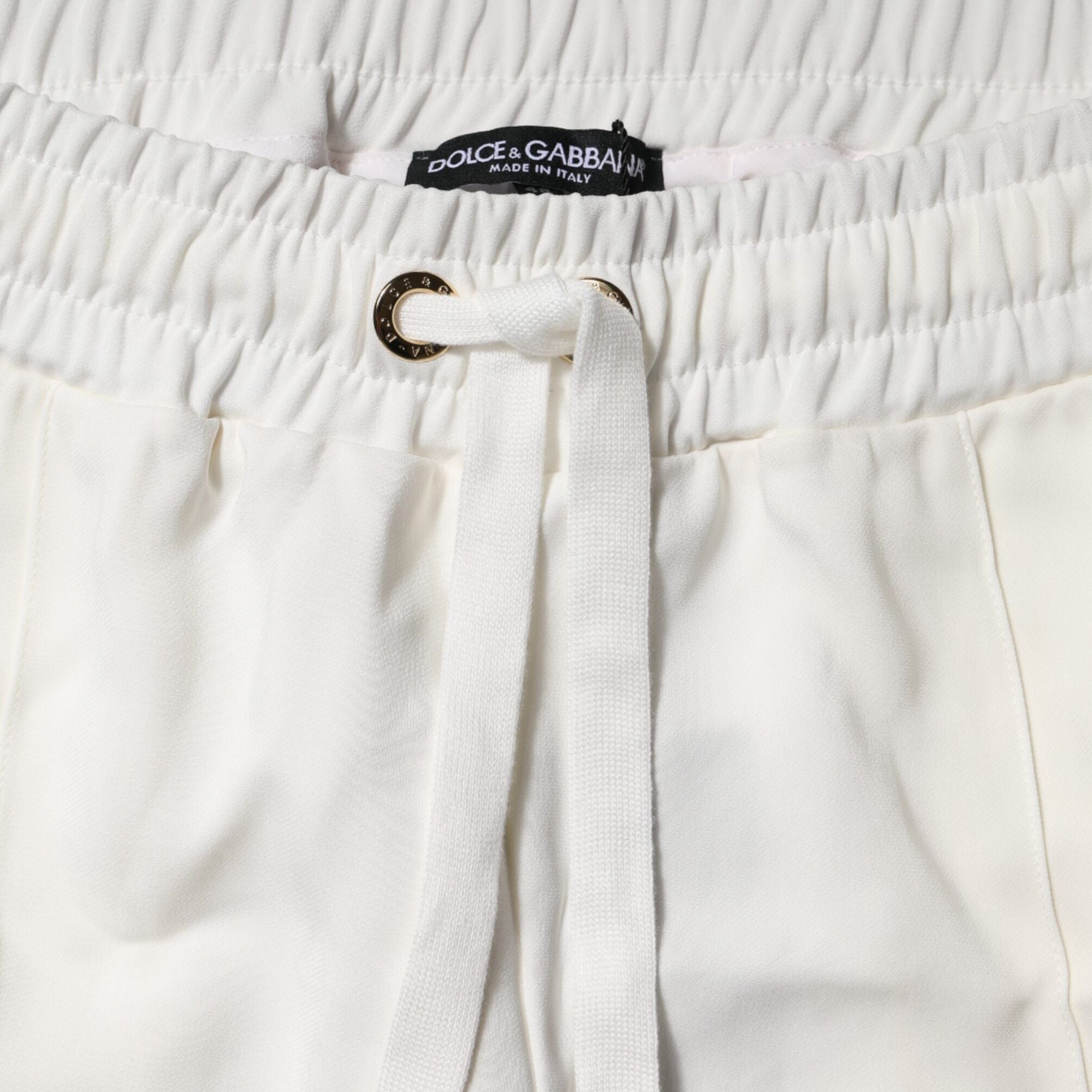 Dolce & Gabbana White Jogger Sweatpants Pants