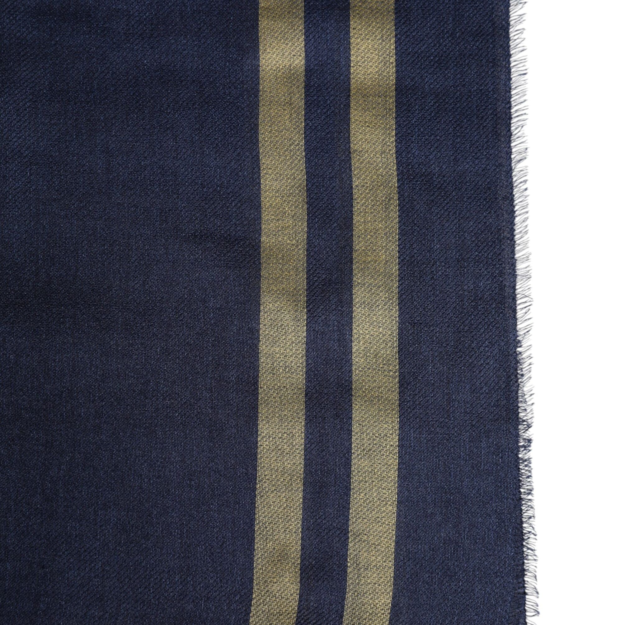 Dolce & Gabbana Blue Cashmere Neck Warmer Wrap Shawl Scarf
