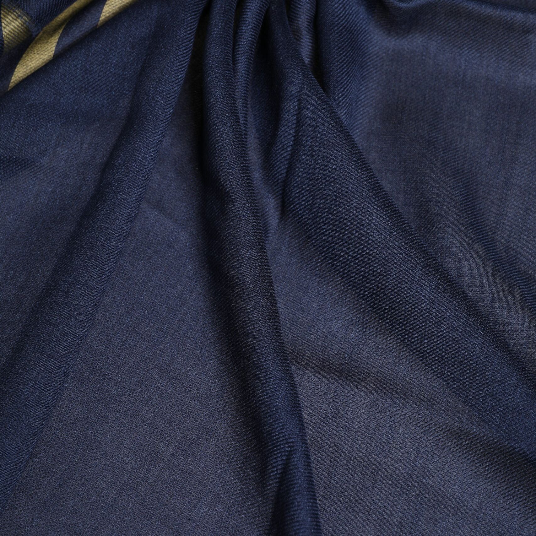 Dolce & Gabbana Blue Cashmere Neck Warmer Wrap Shawl Scarf