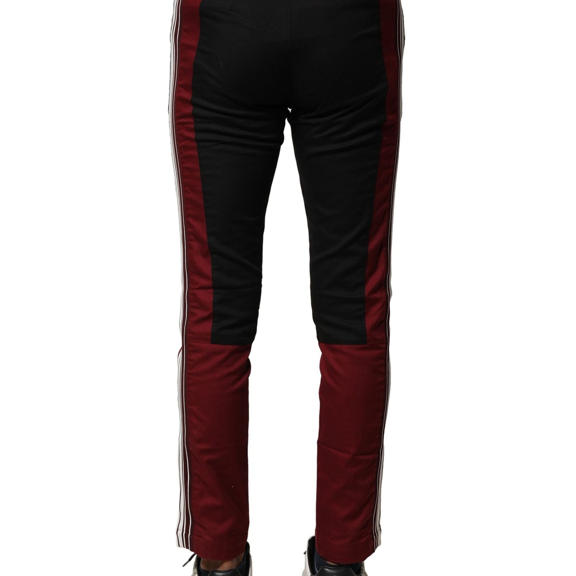 Dolce & Gabbana Multicolor Cotton Jogger Men Pants