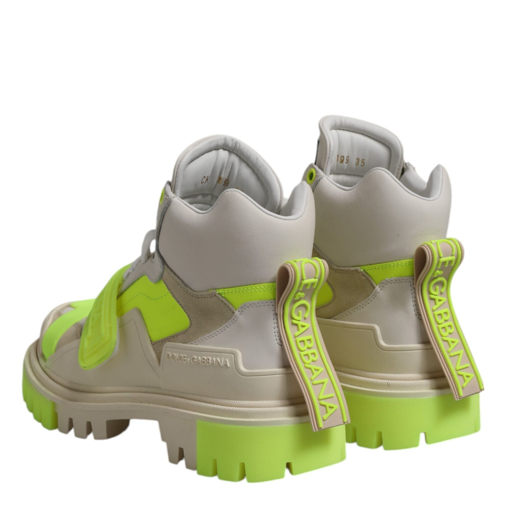Dolce & Gabbana Multicolor Trekking Boots Sneakers Shoes