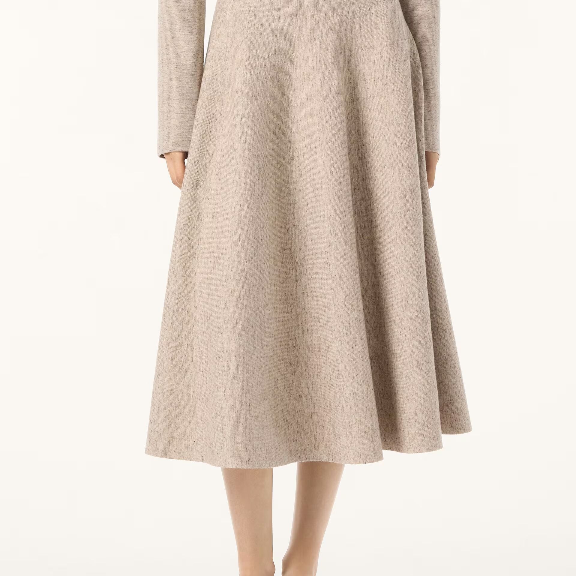 Loro Piana Willow Skirt in Linen, Cashmere, Wish® Wool