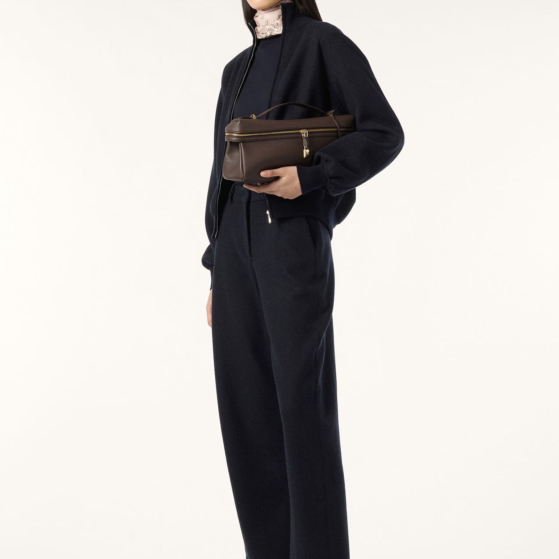 Loro Piana Rio Bodro Trousers in Jersey Novalis