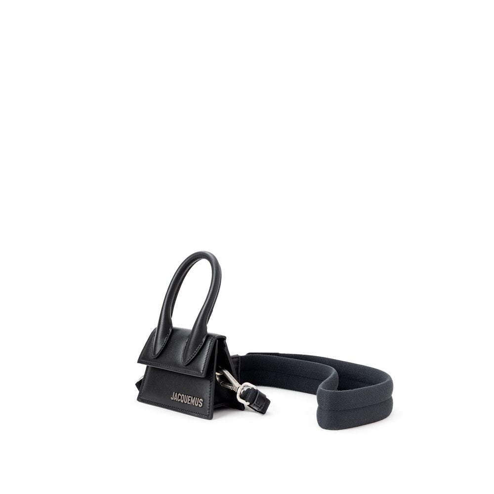 Jacquemus Black Leather Handbag