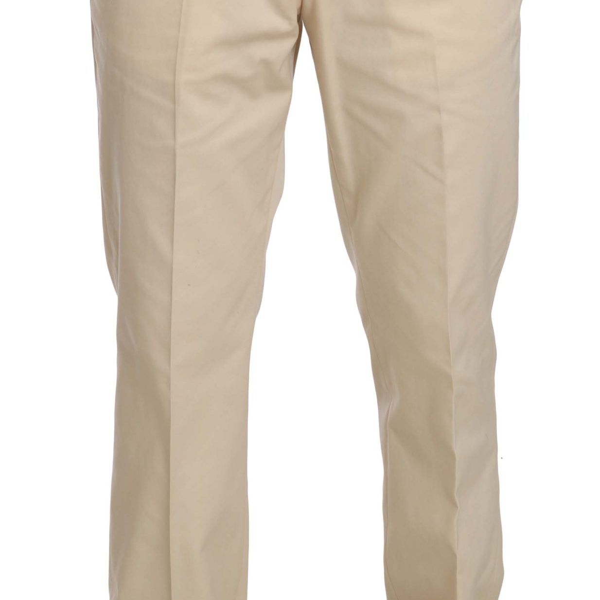 Romeo Gigli Two Piece 3 Button Beige Cotton Solid Suit
