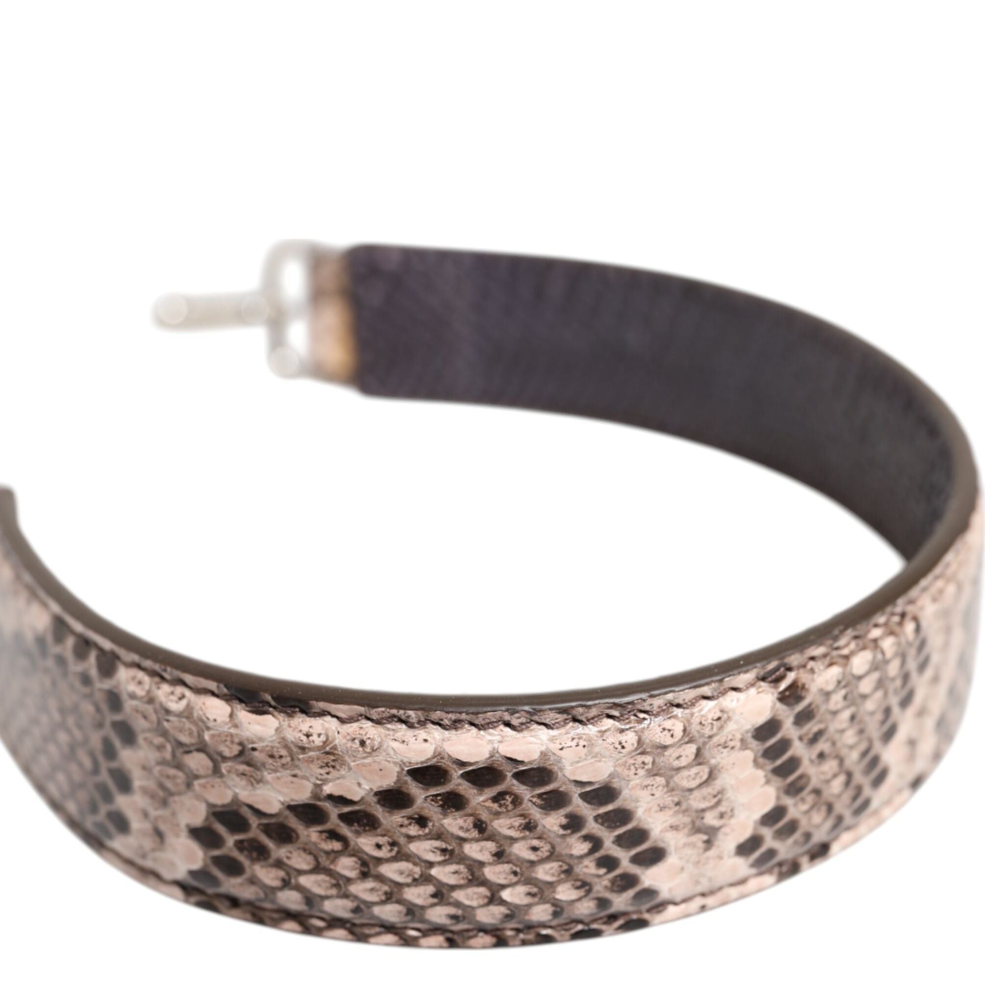 Dolce & Gabbana Beige Exotic Leather Handbag Accessory Shoulder Strap