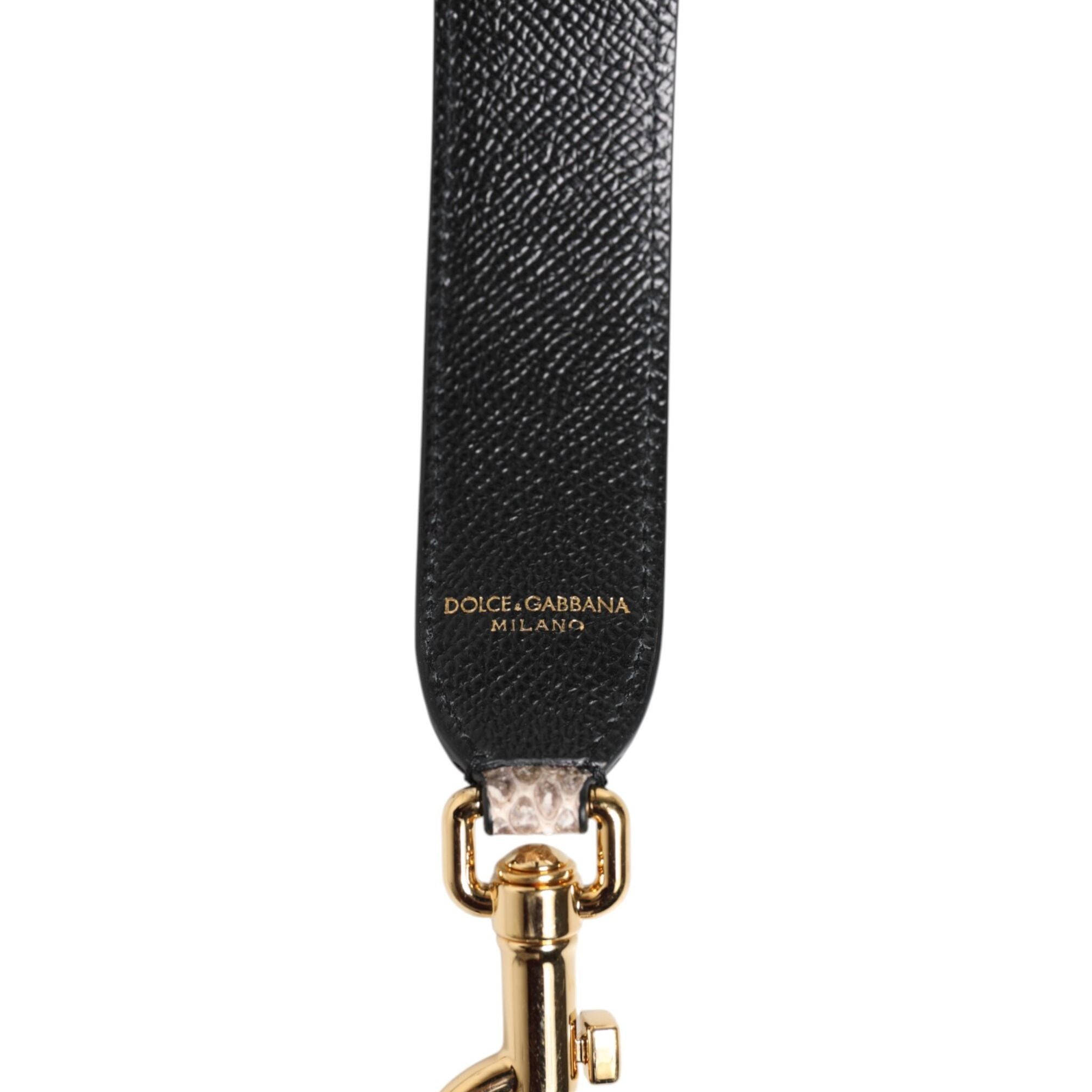 Dolce & Gabbana Multicolor DG AMORE Patch Bag Accessory Shoulder Strap