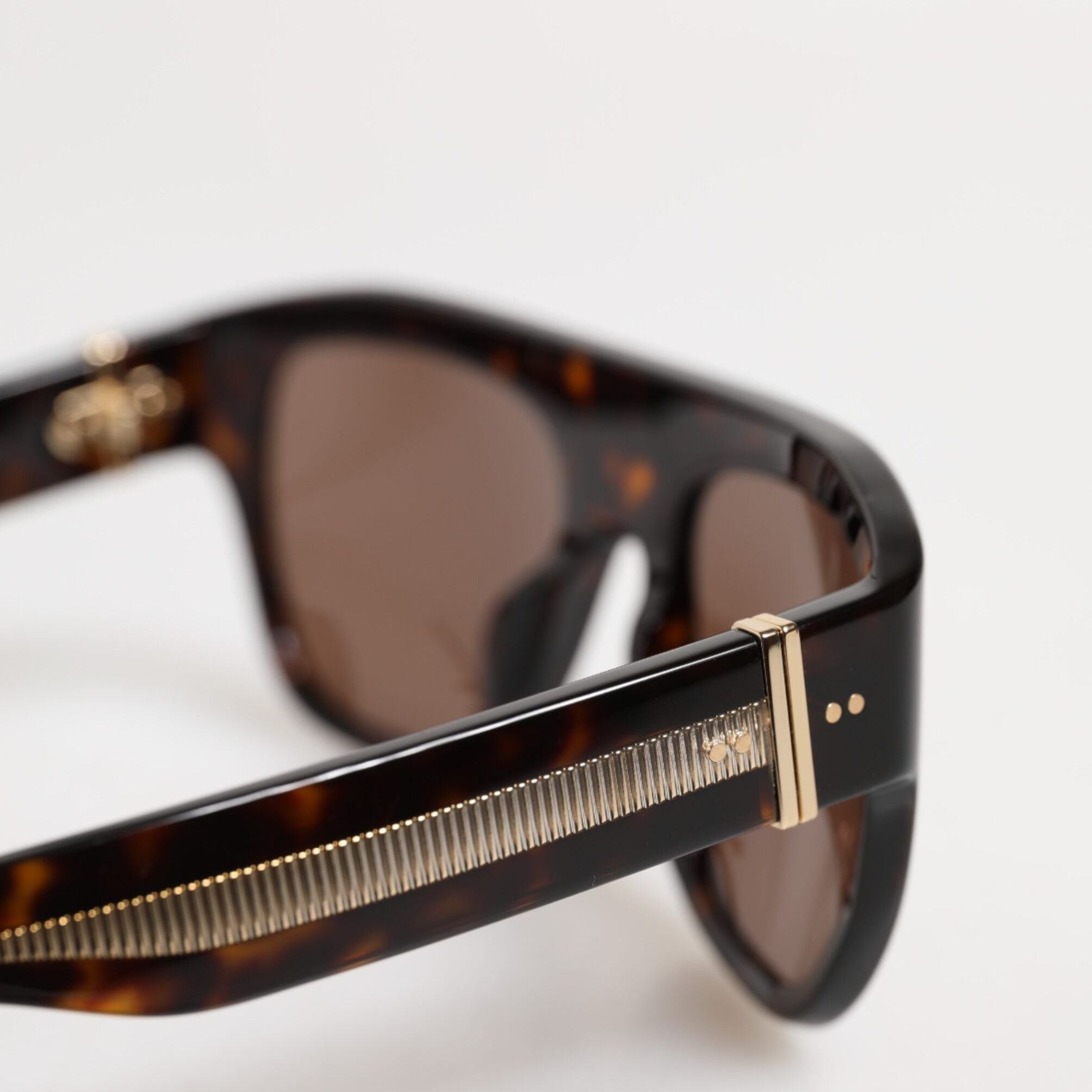Dolce & Gabbana Dark Brown Havana DG4398F Square Frame Eyewear Sunglasses