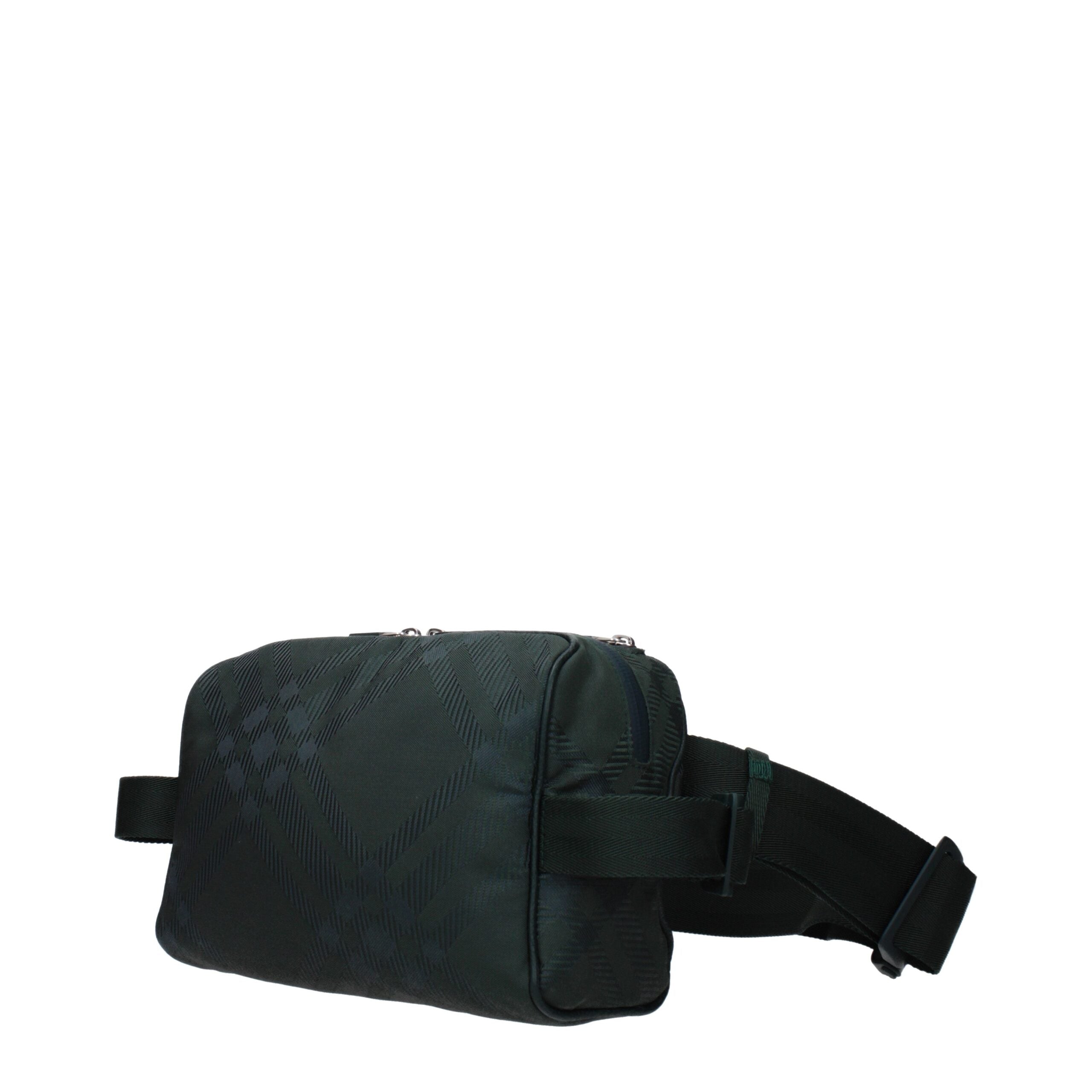 Burberry Green Nylon Backpack