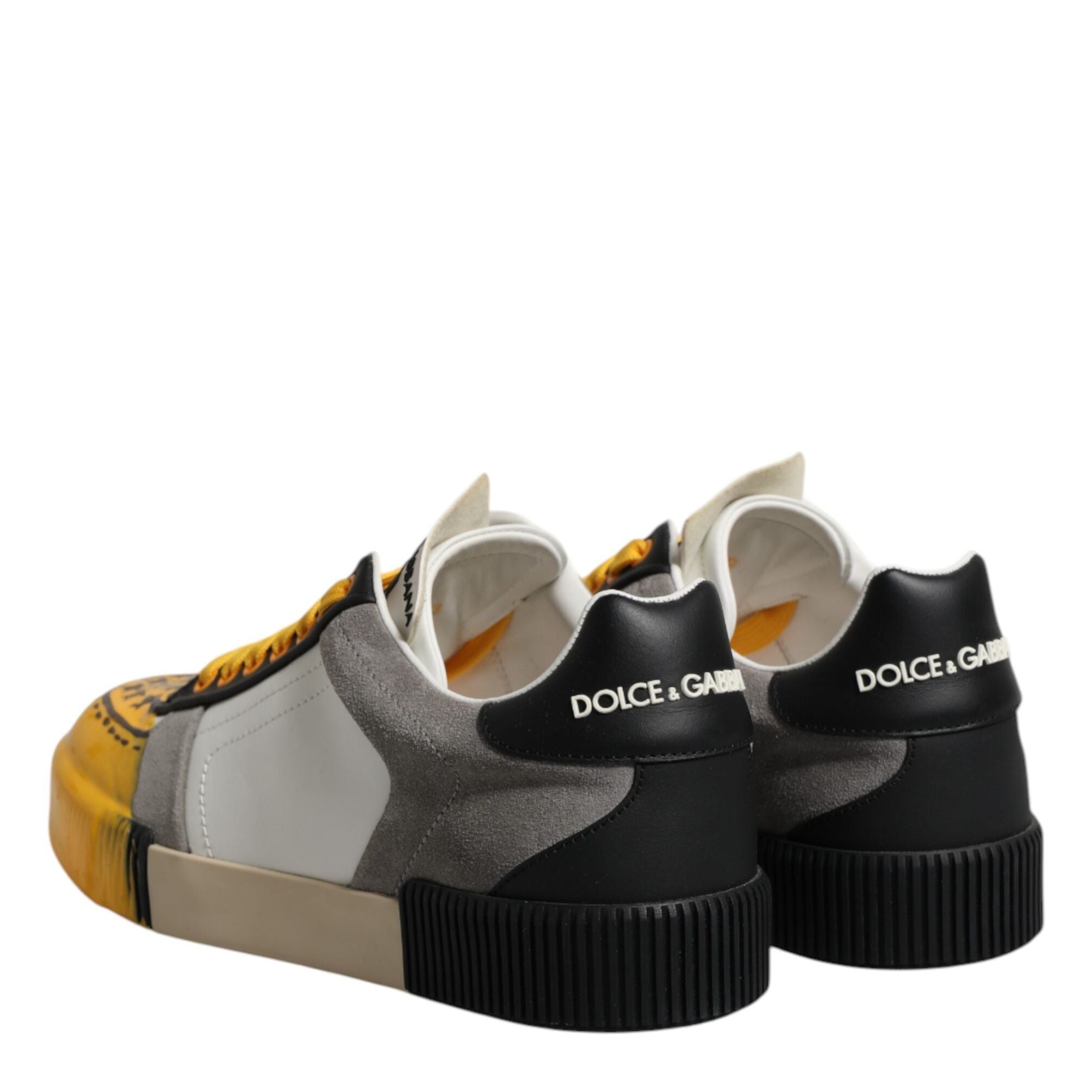 Dolce & Gabbana Multicolor MIAMI Low Top Sneakers Shoes