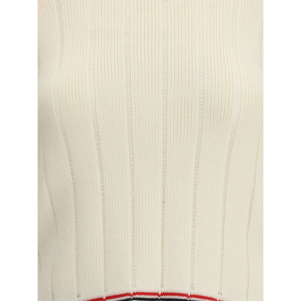 Thom Browne Beige Fleece Wool Sweatshirt