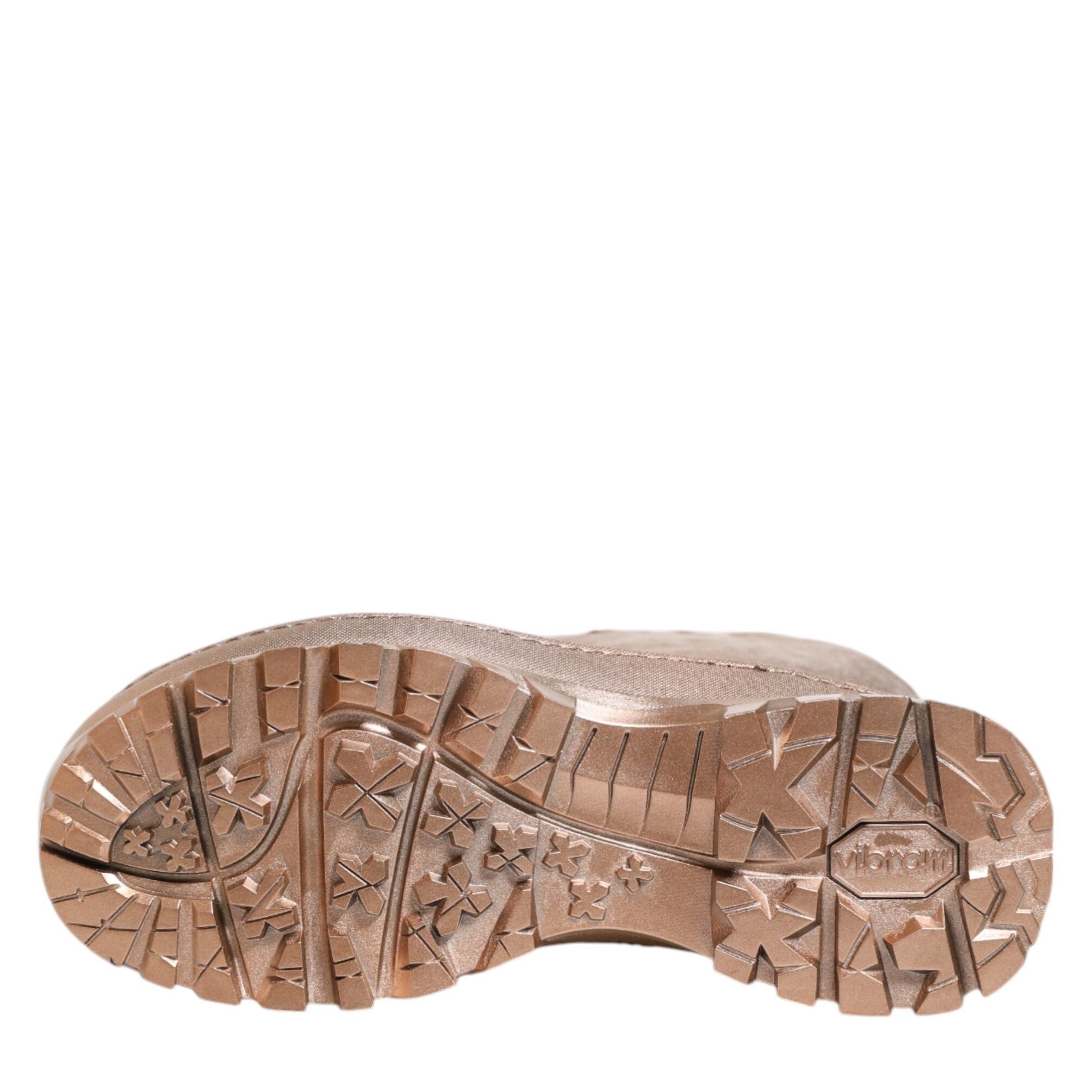 Dolce & Gabbana Rose Gold Rubber Pull On Rain Boots Shoes