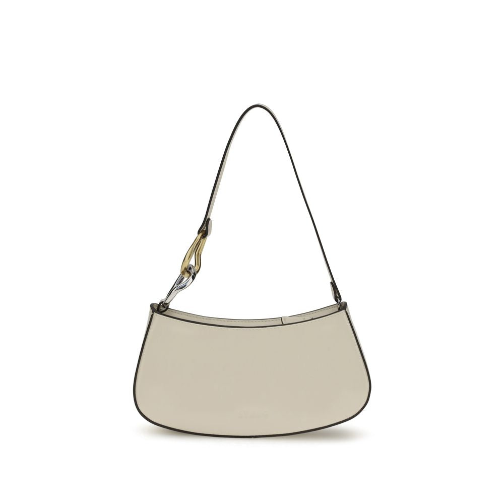 Staud Beige Calf Leather Bos Taurus Shoulder Bag