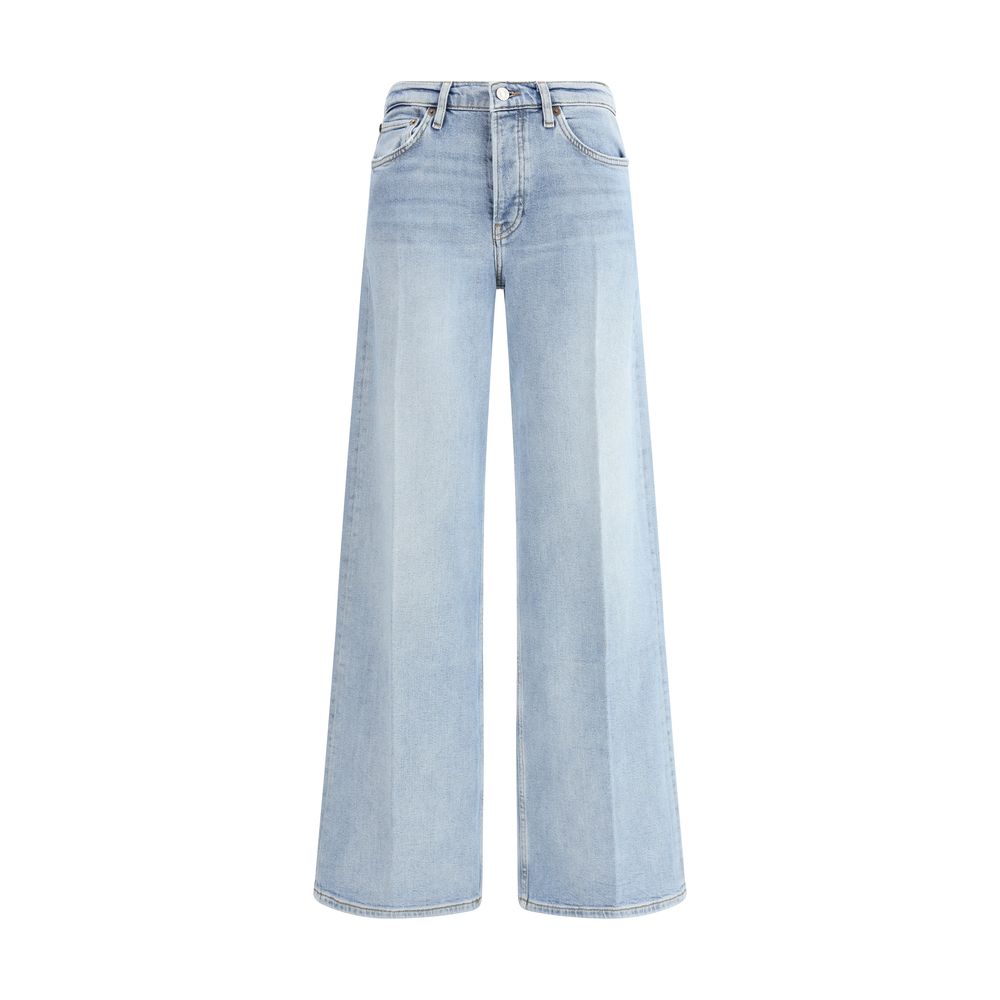 RE/DONE Blue Cotton Jeans Denim