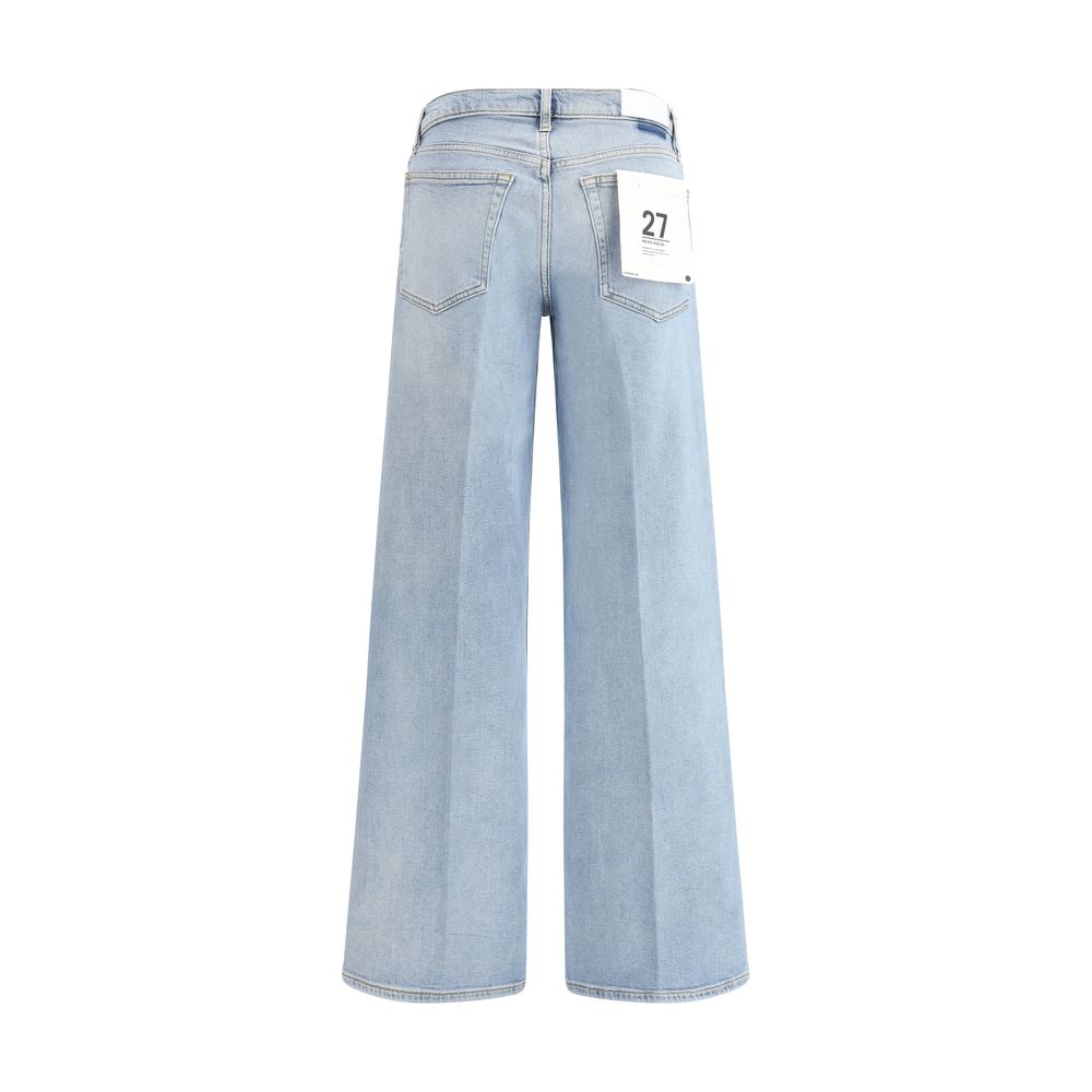 RE/DONE Blue Cotton Jeans Denim