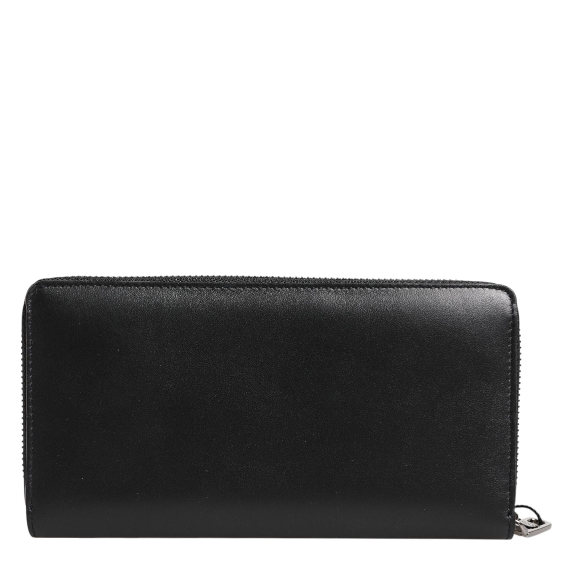 Dolce & Gabbana Black Brown Exotic Leather Men Continental Clutch Wallet