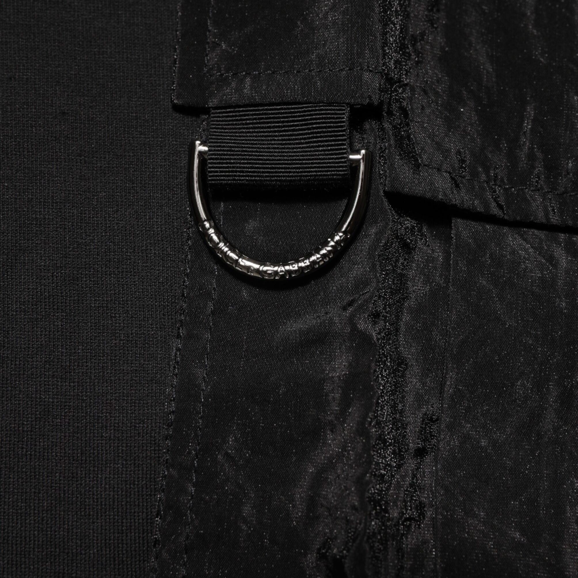 Dolce & Gabbana Black Cotton Embroidered DG Logo Pocket T-shirt