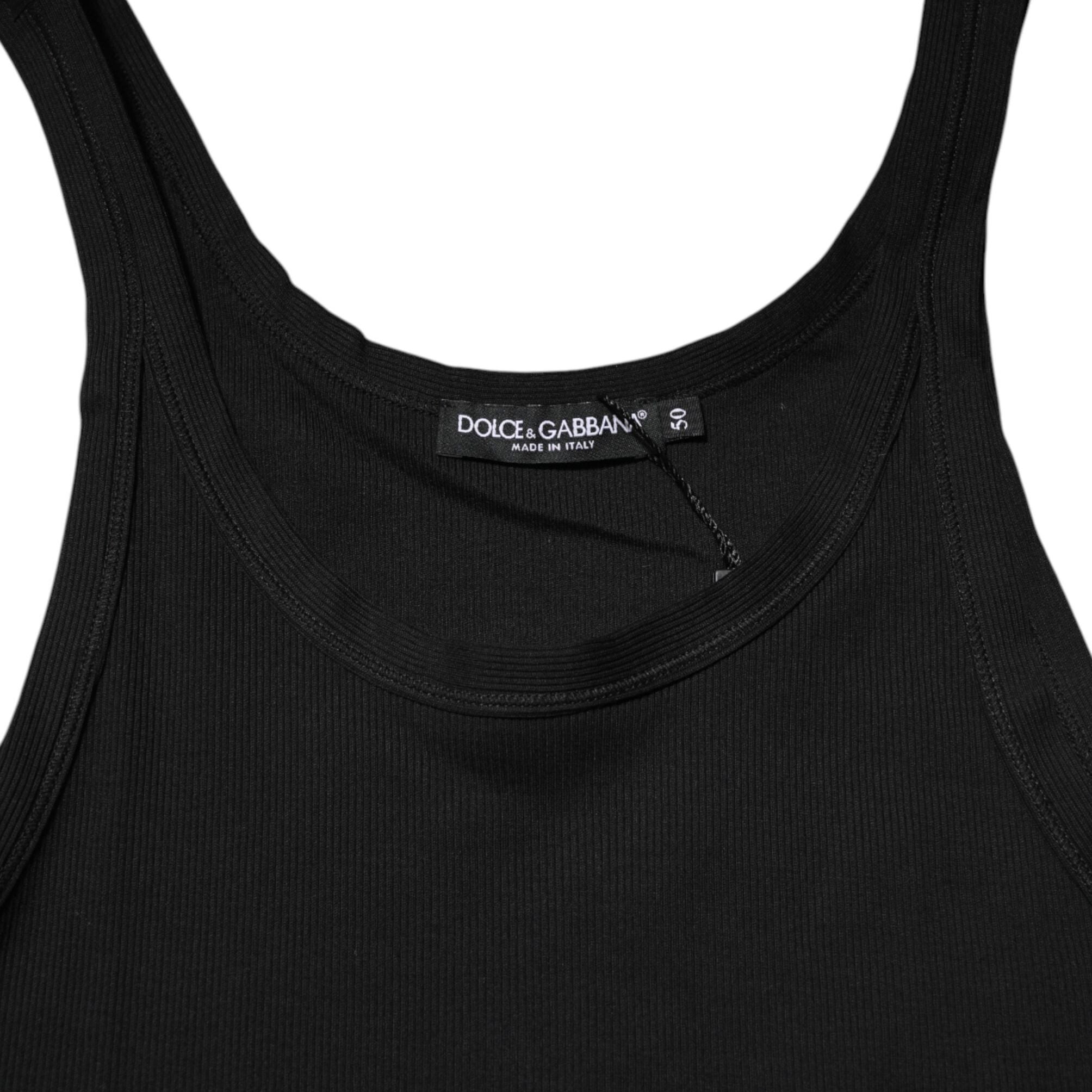 Dolce & Gabbana Black Tank Sleeveless Underwear Men T-shirt