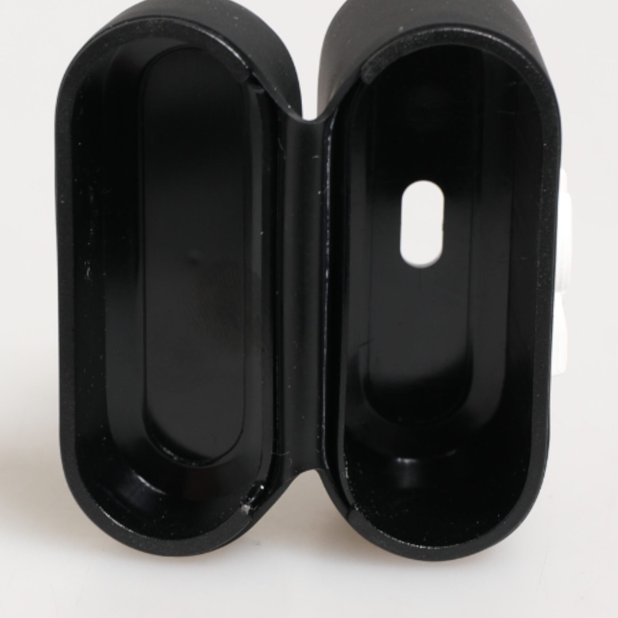 Dolce & Gabbana Black White Rubber Embossed Logo Accessory Airpods Case