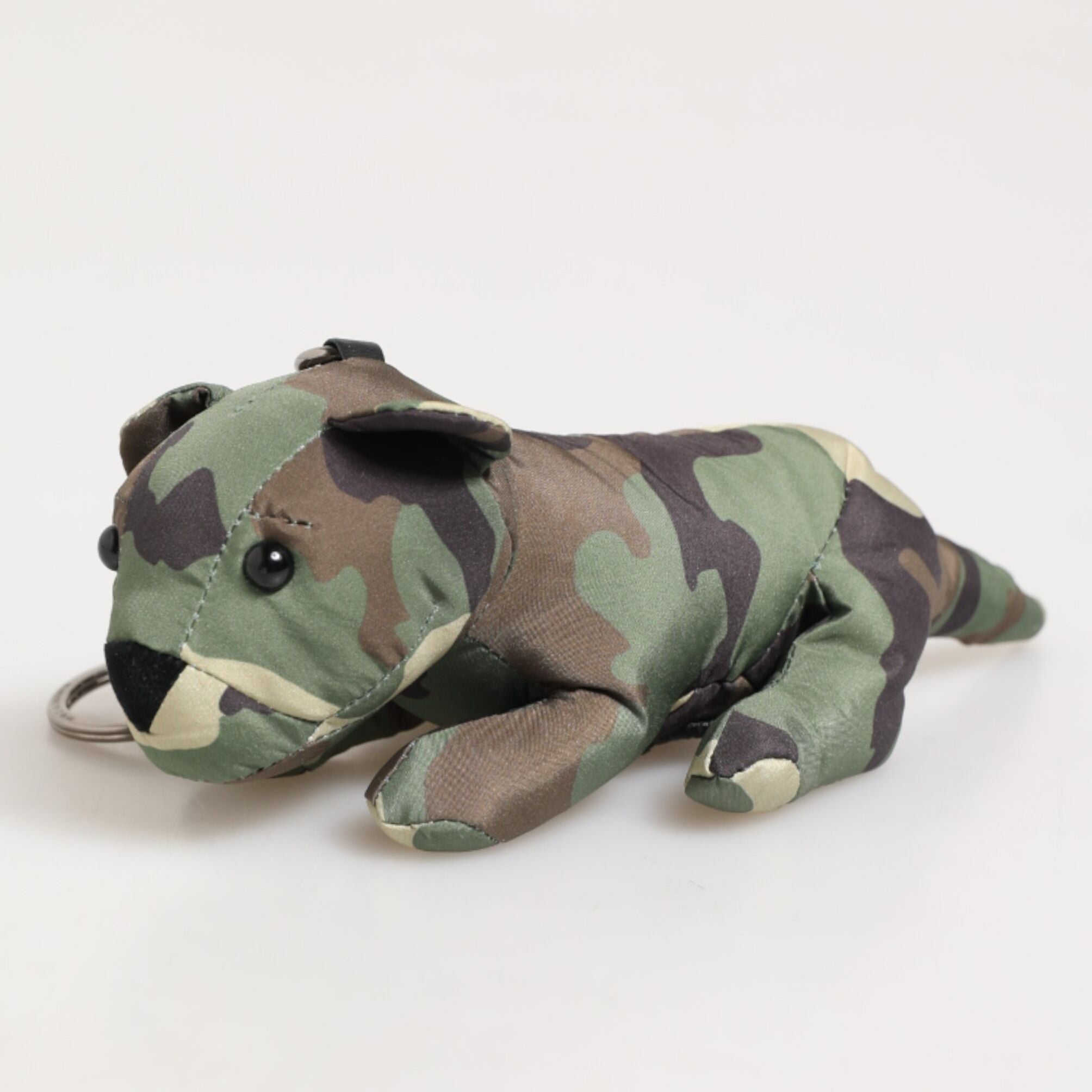 Dolce & Gabbana Camouflage Multicolor Animal Silhouette Keychain Keyring