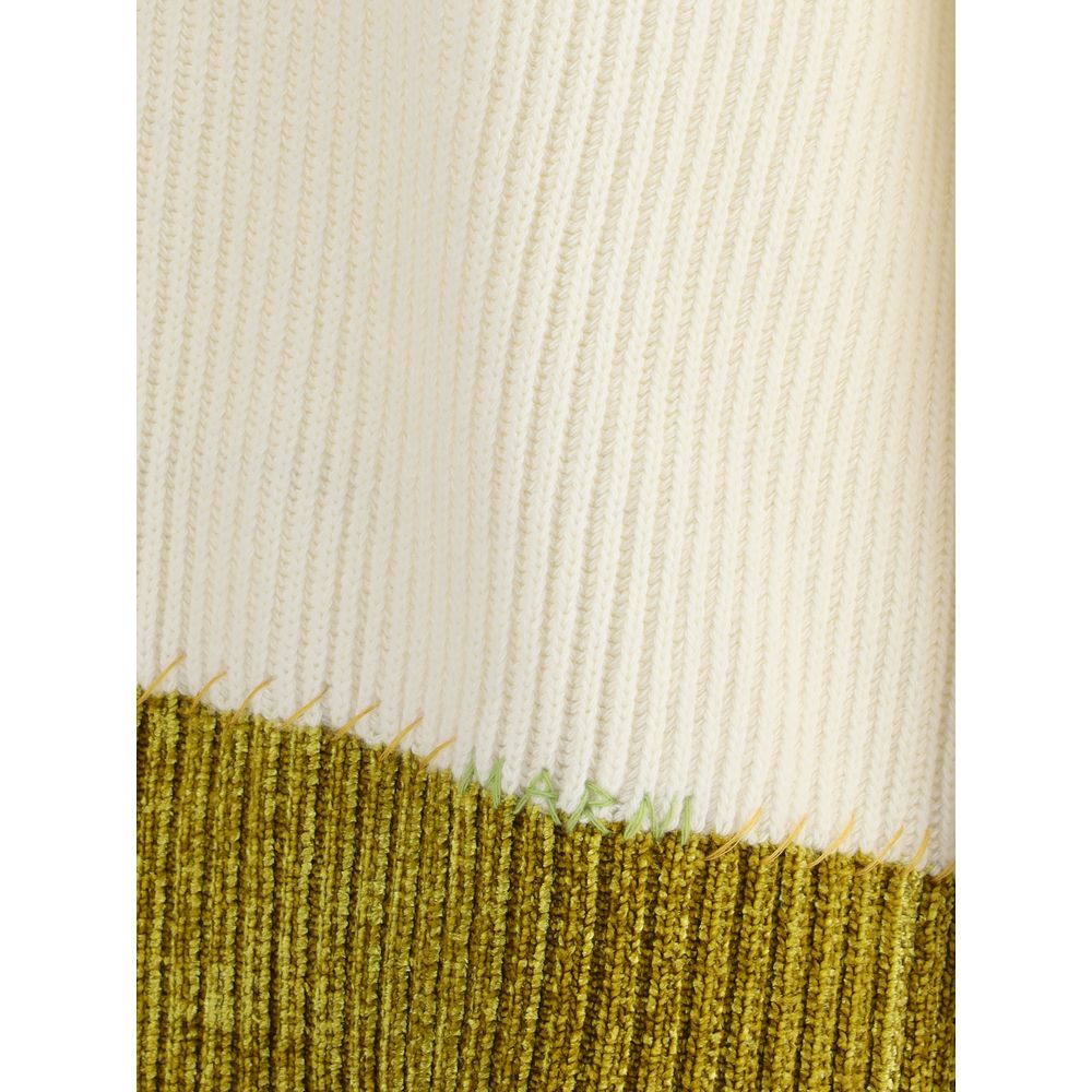 Marni Multicolor Fleece Wool Sweatshirt