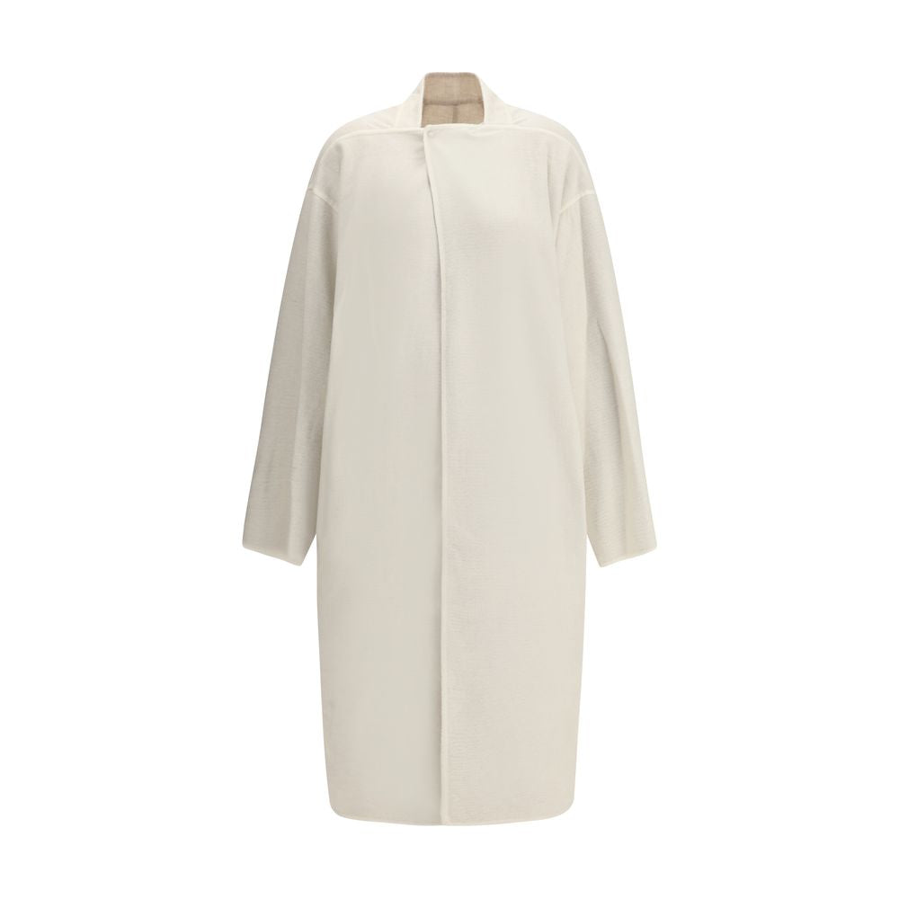 Rick Owens Beige Camel Hair Coat