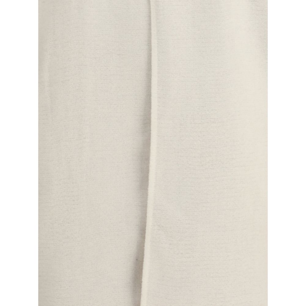 Rick Owens Beige Camel Hair Coat